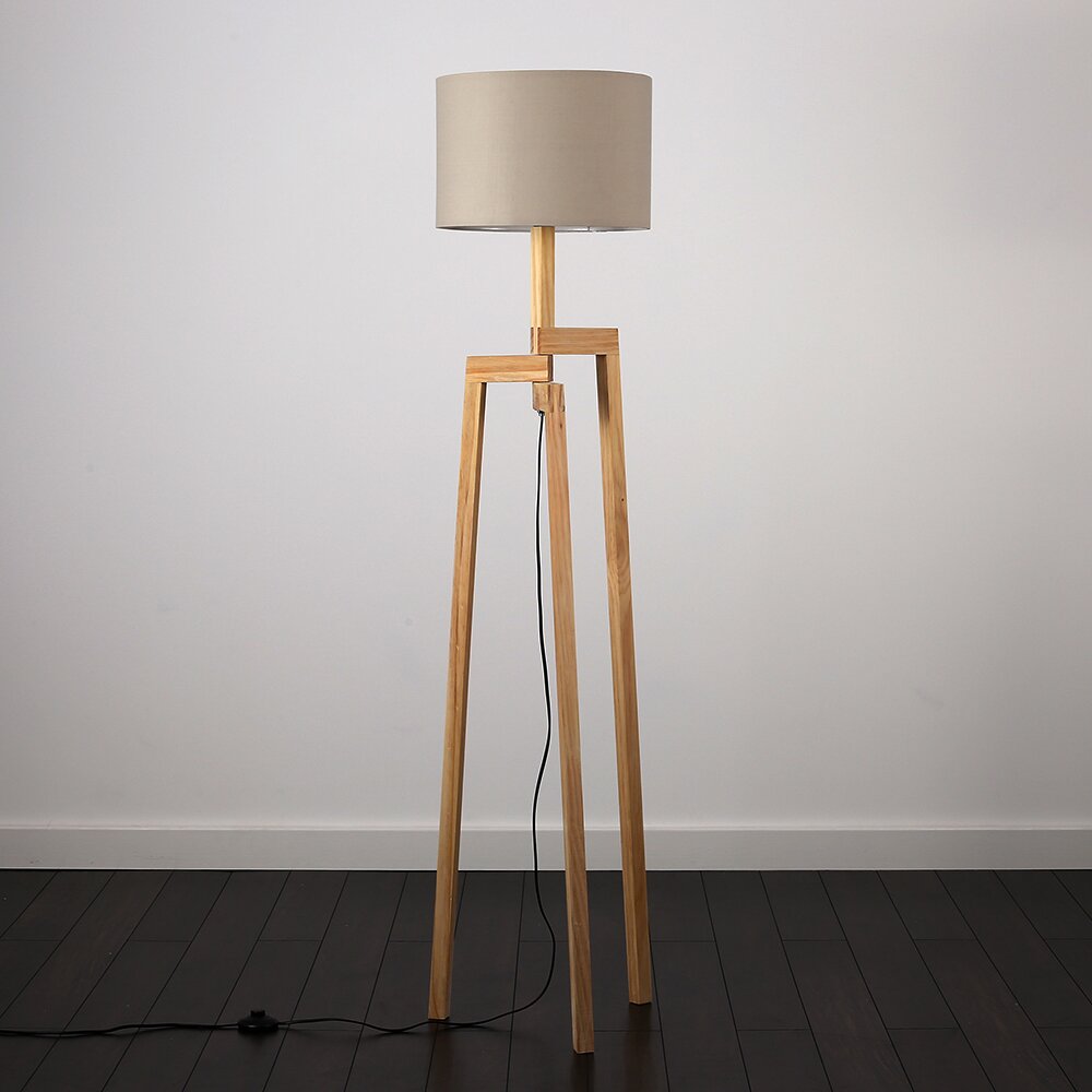 MiniSun Karlov 125cm Tripod Floor Lamp | Wayfair UK