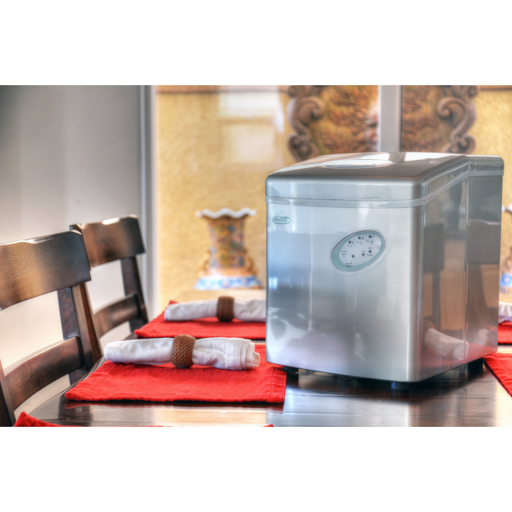 NewAir 11.75" W 28 lb. Portable Ice Maker & Reviews Wayfair
