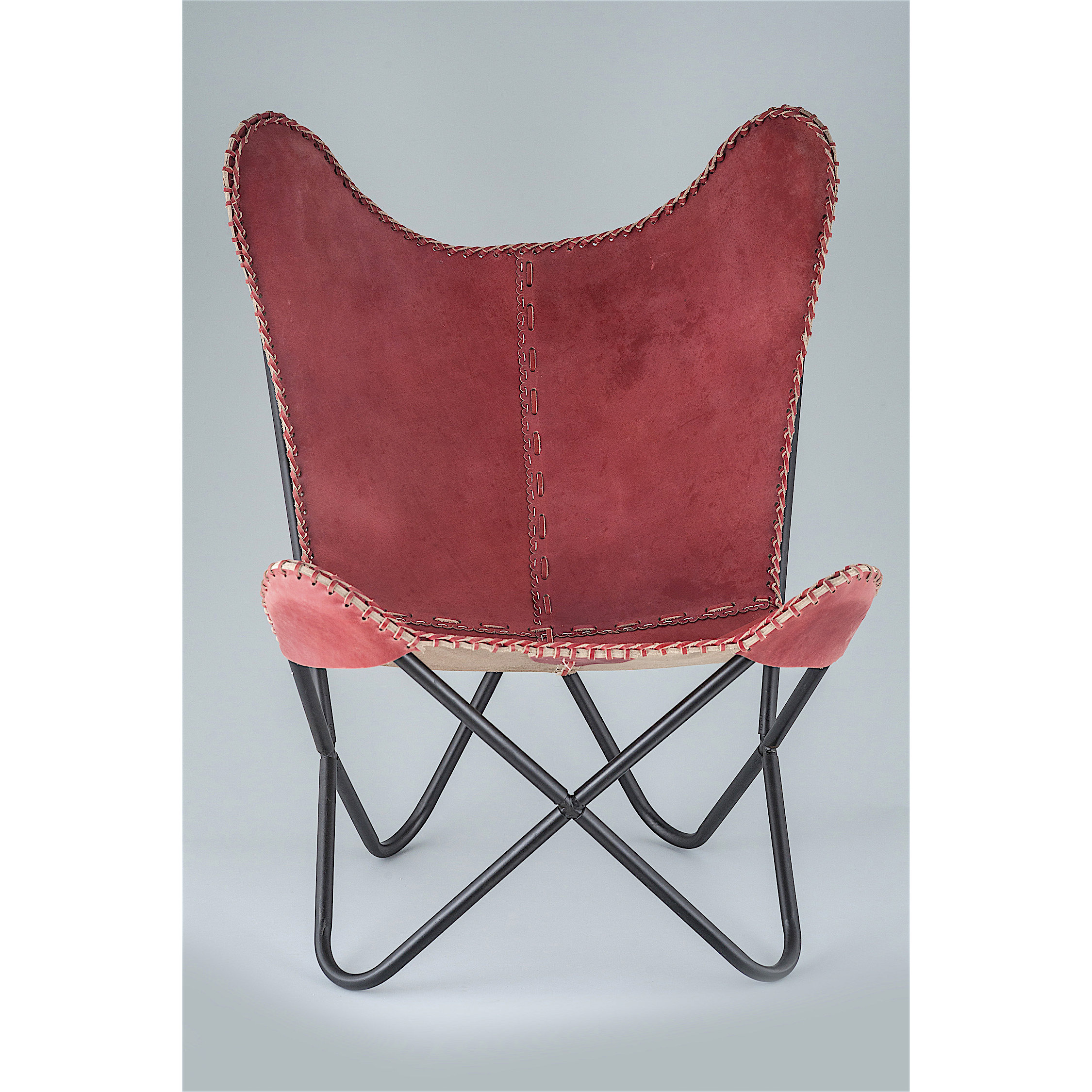 Fashion N You Leather Butterfly Chair Wayfair