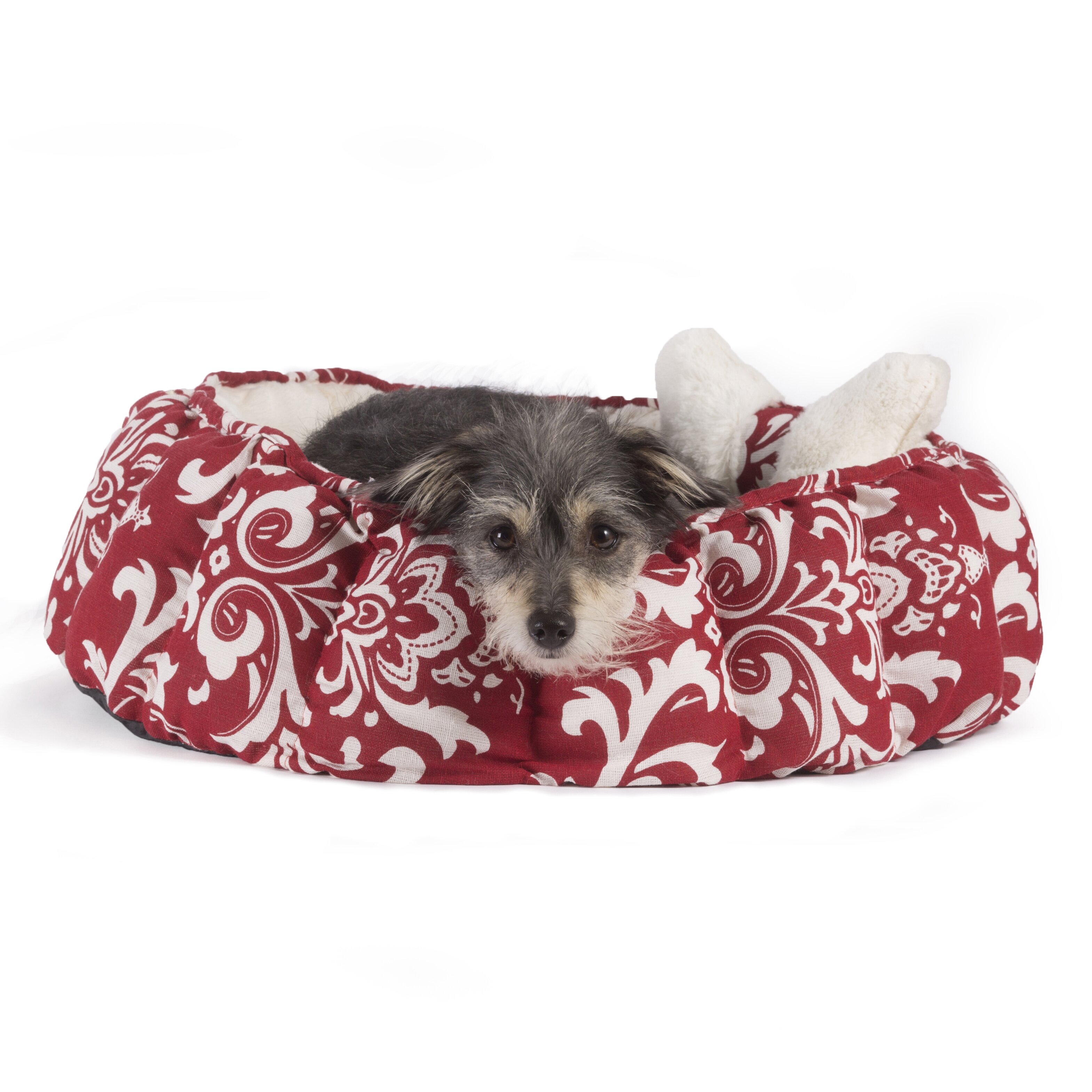 Best Friends By Sheri Amsterdam Royal Cuddler Dog Bed with Toy Bone