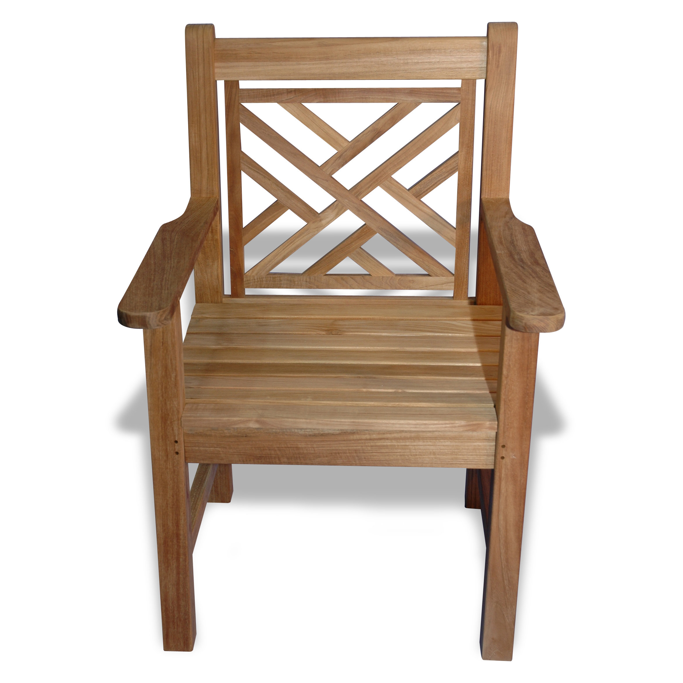 Regal Teak Chippendale Arm Chair & Reviews Wayfair