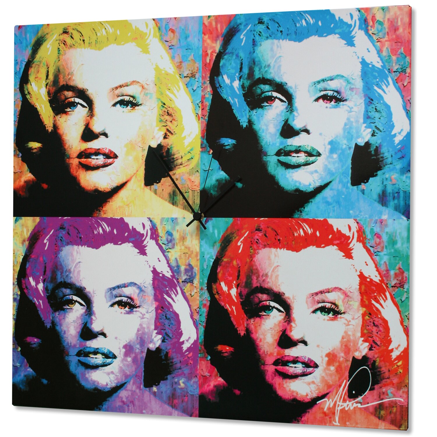 Metal Art Studio 'Marilyn Monroe' Colorful Urban Pop Art ...