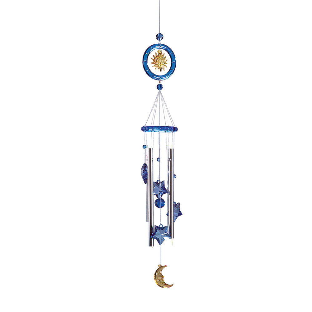 Modern Contemporary Wind Chimes Bells You Ll Love Wayfair Quick View Sun Moon Stars Wind Chime