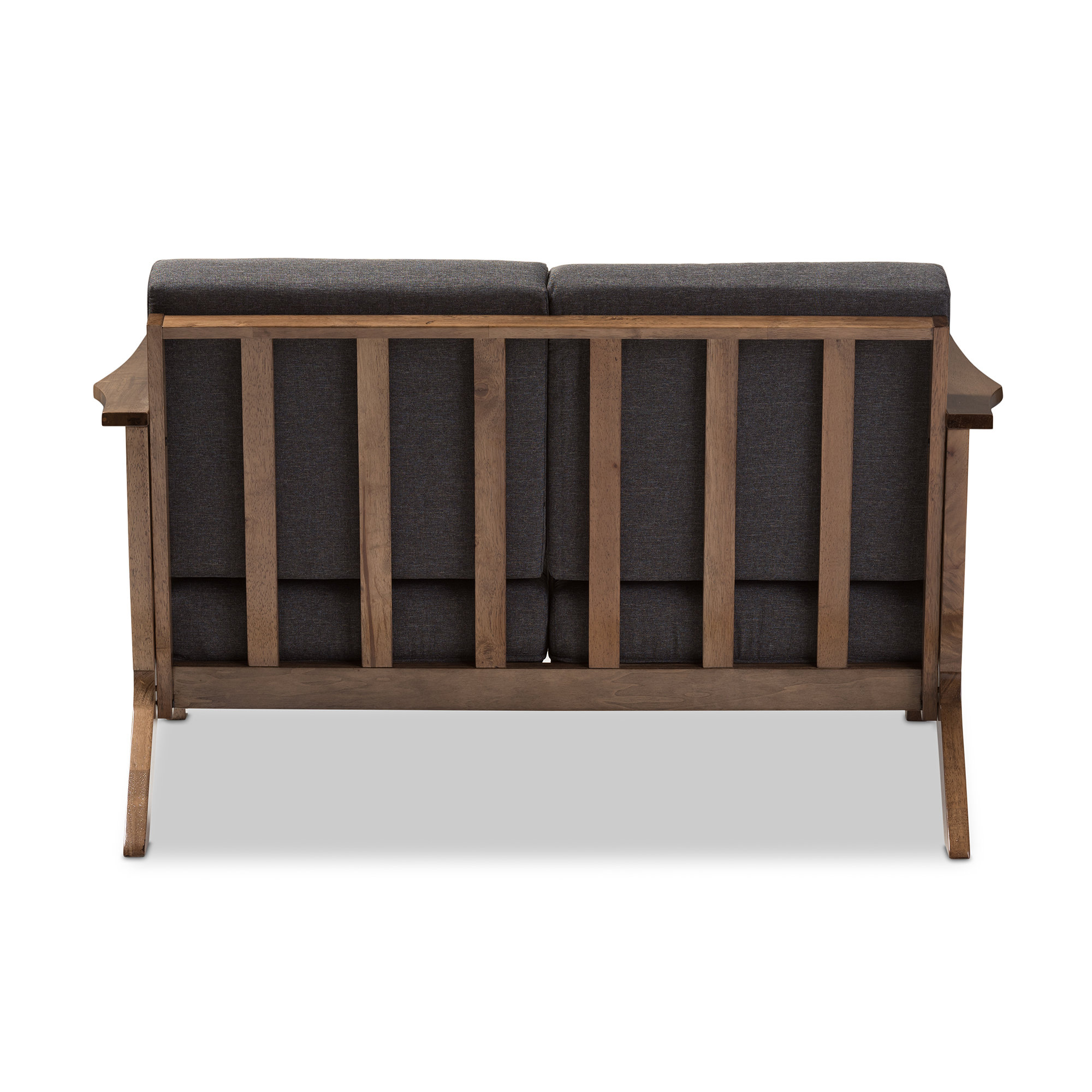 Wholesale Interiors Baxton Studio MidCentury Modern Loveseat & Reviews