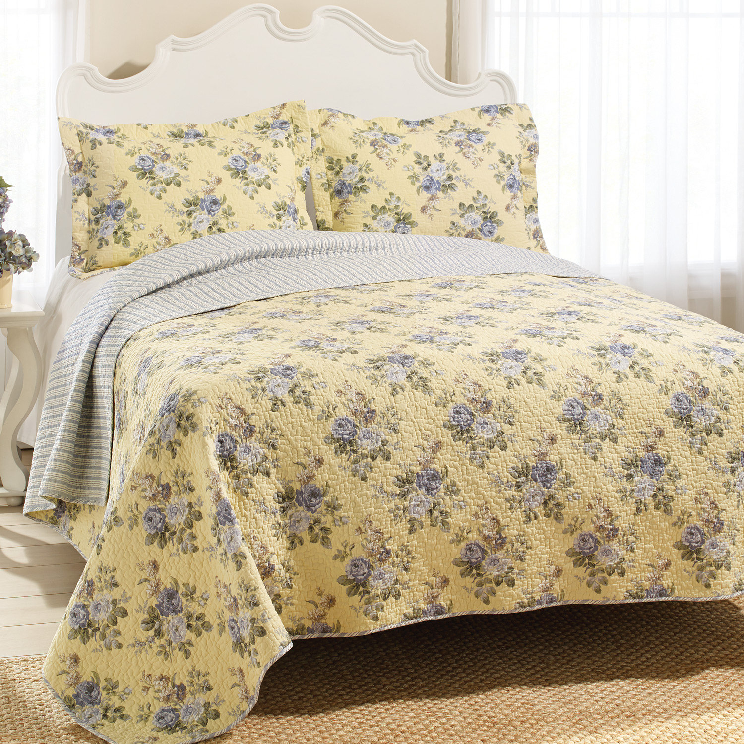 Laura Ashley Home Wayfair Linley Coverlet Set