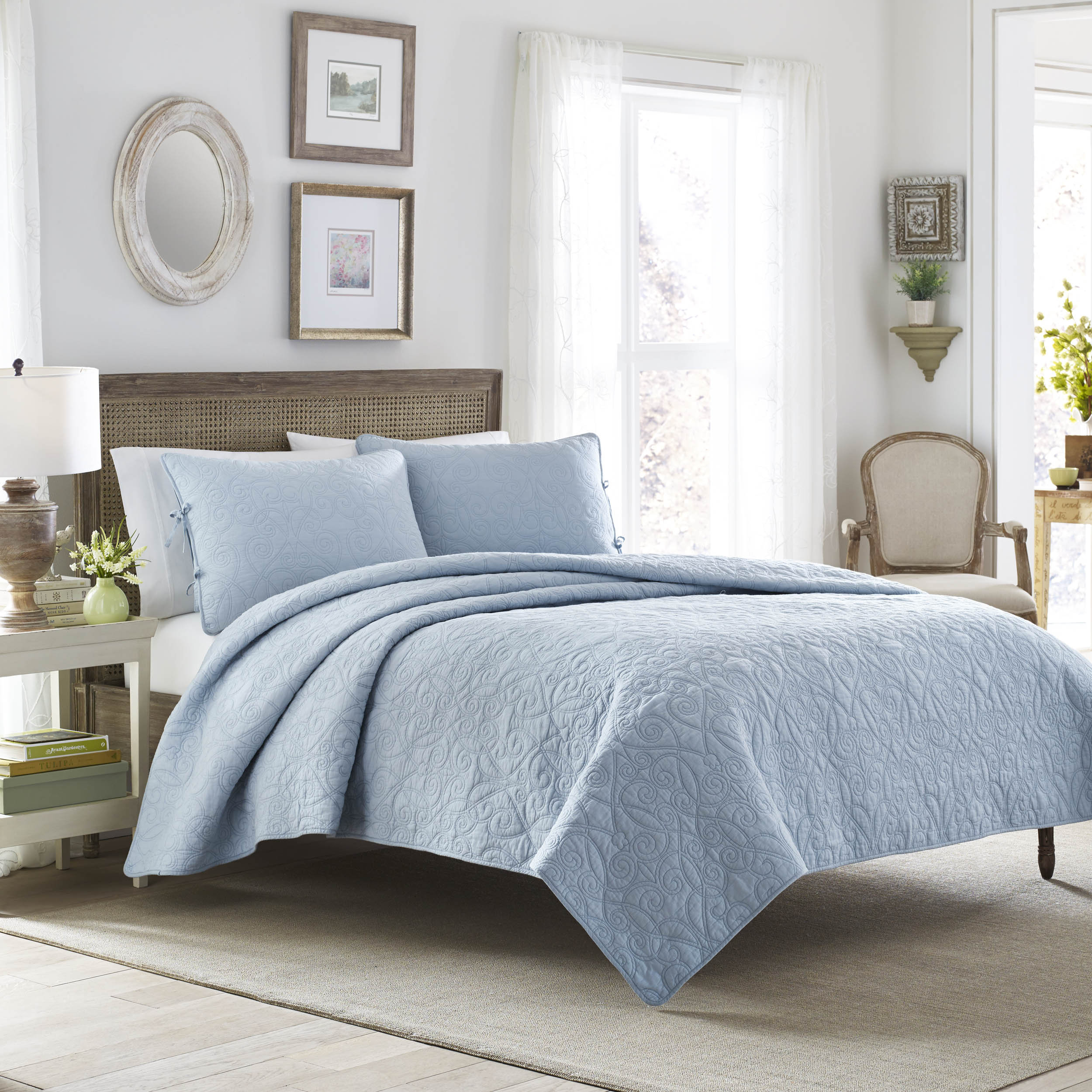 Laura Ashley Home Felicity Quilt Set Reviews Wayfair Laura Ashley Home Felicity Quilt Set