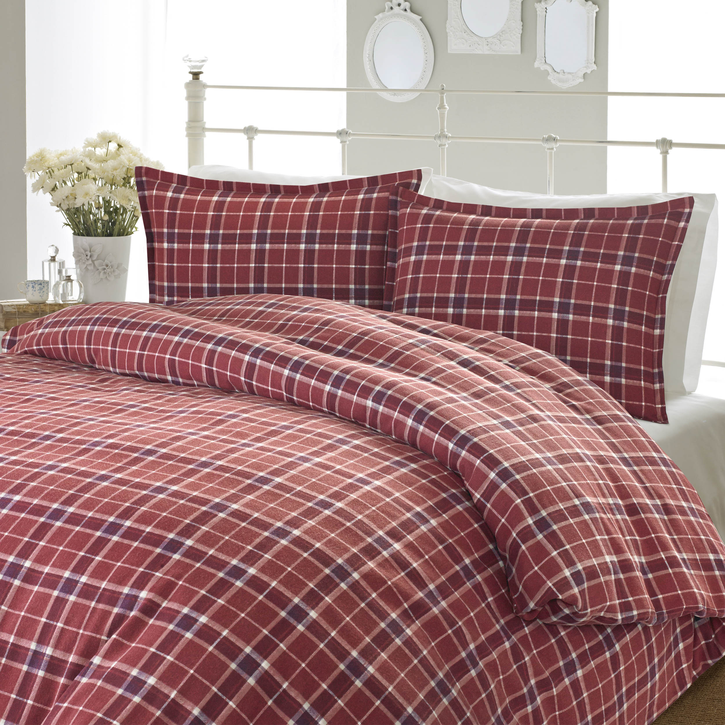 Laura Ashley Home Highland Check Duvet Cover Collection Reviews Laura Ashley Home Highland Check Duvet Cover Collection