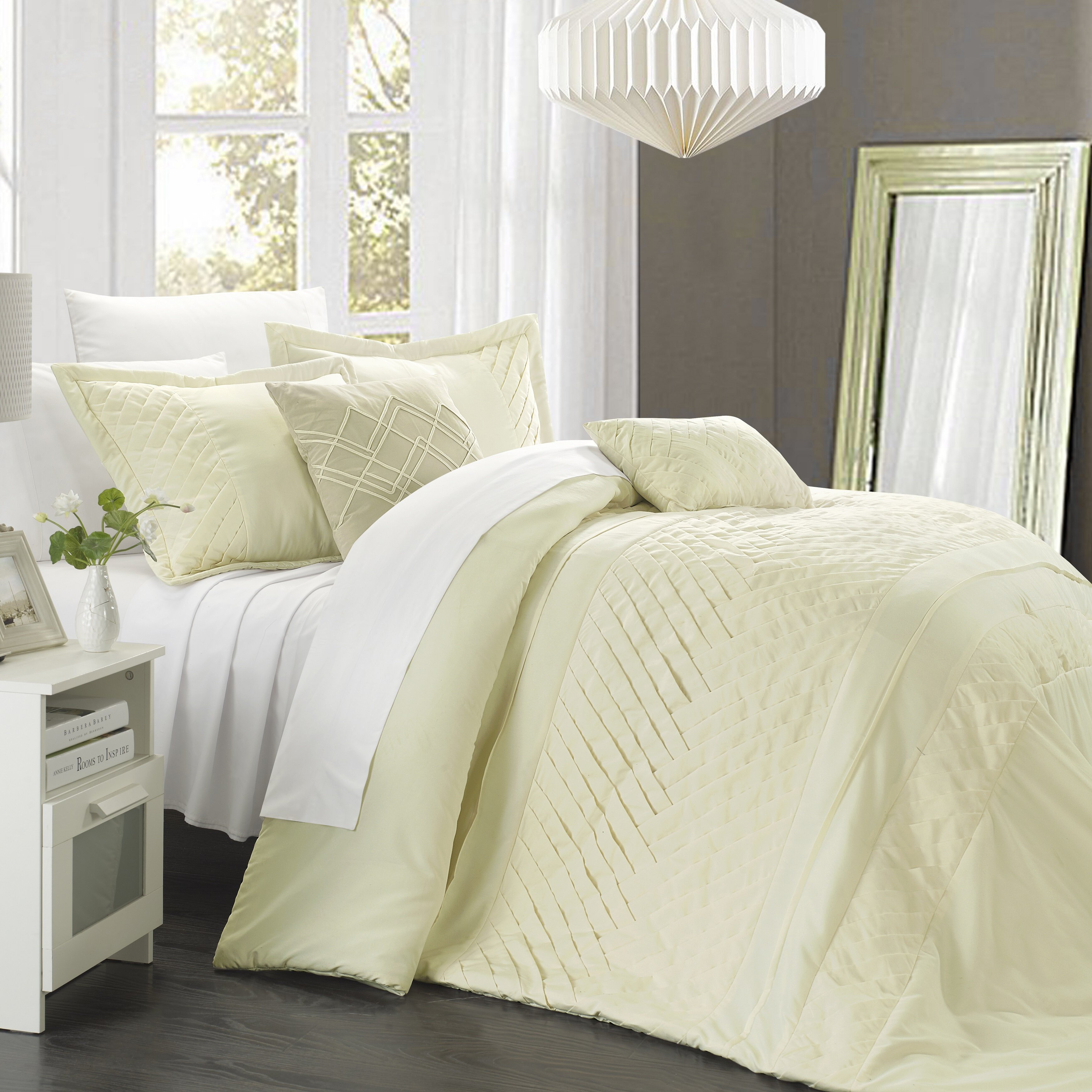 Chic Home Carina 9 Piece Comforter Set & Reviews | Wayfair