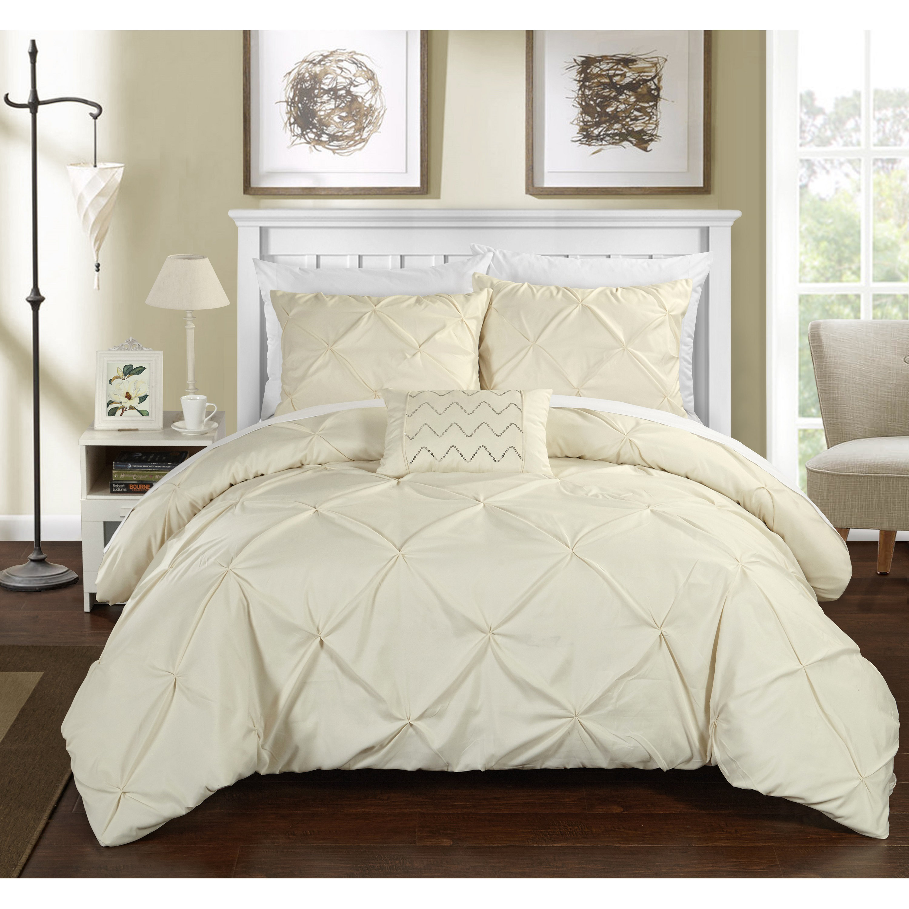 Duvet Coverlets The Duvets Chic Home Daya Duvet Cover Set Reviews Wayfair