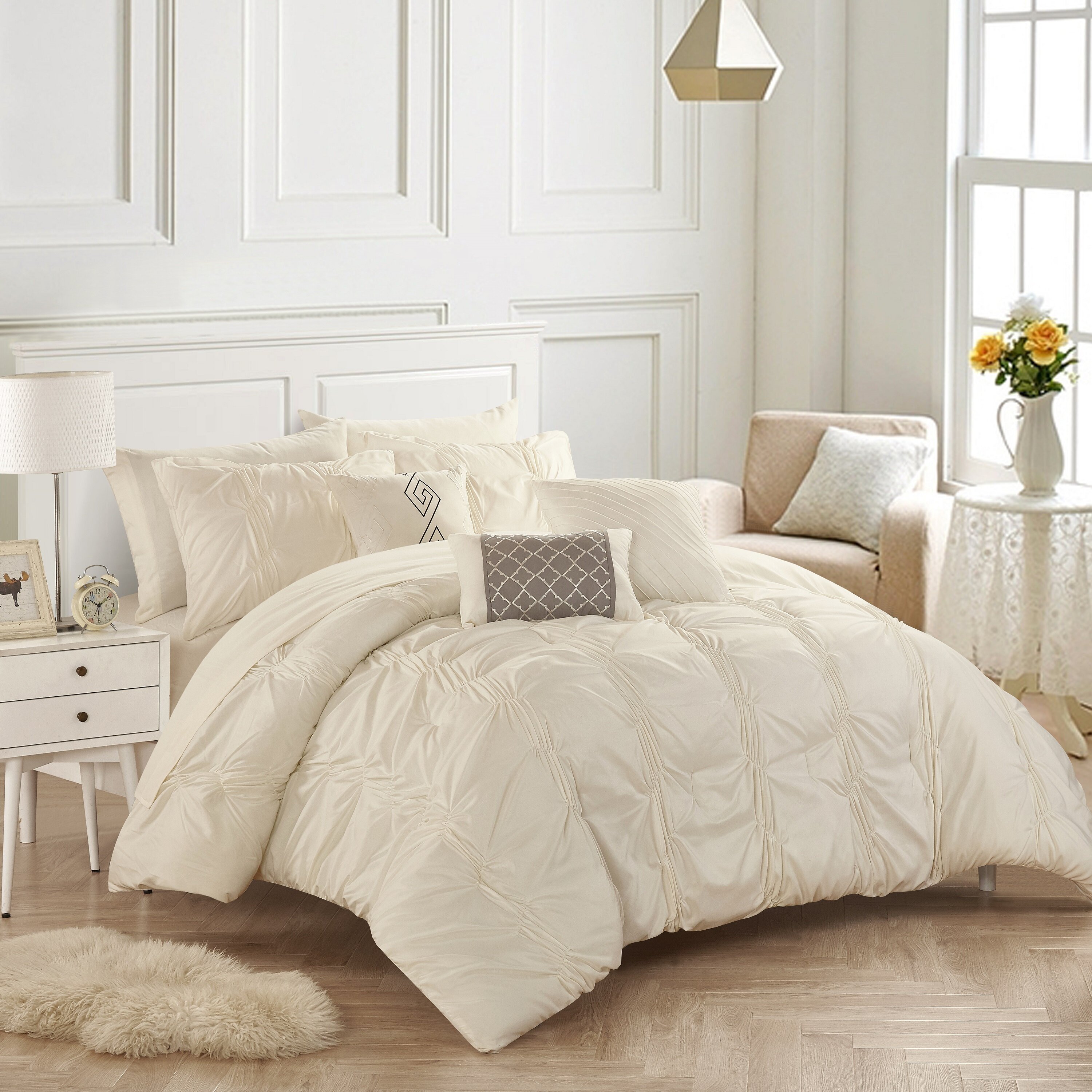 Chic Home 10 Piece Tori Comforter Set & Reviews | Wayfair