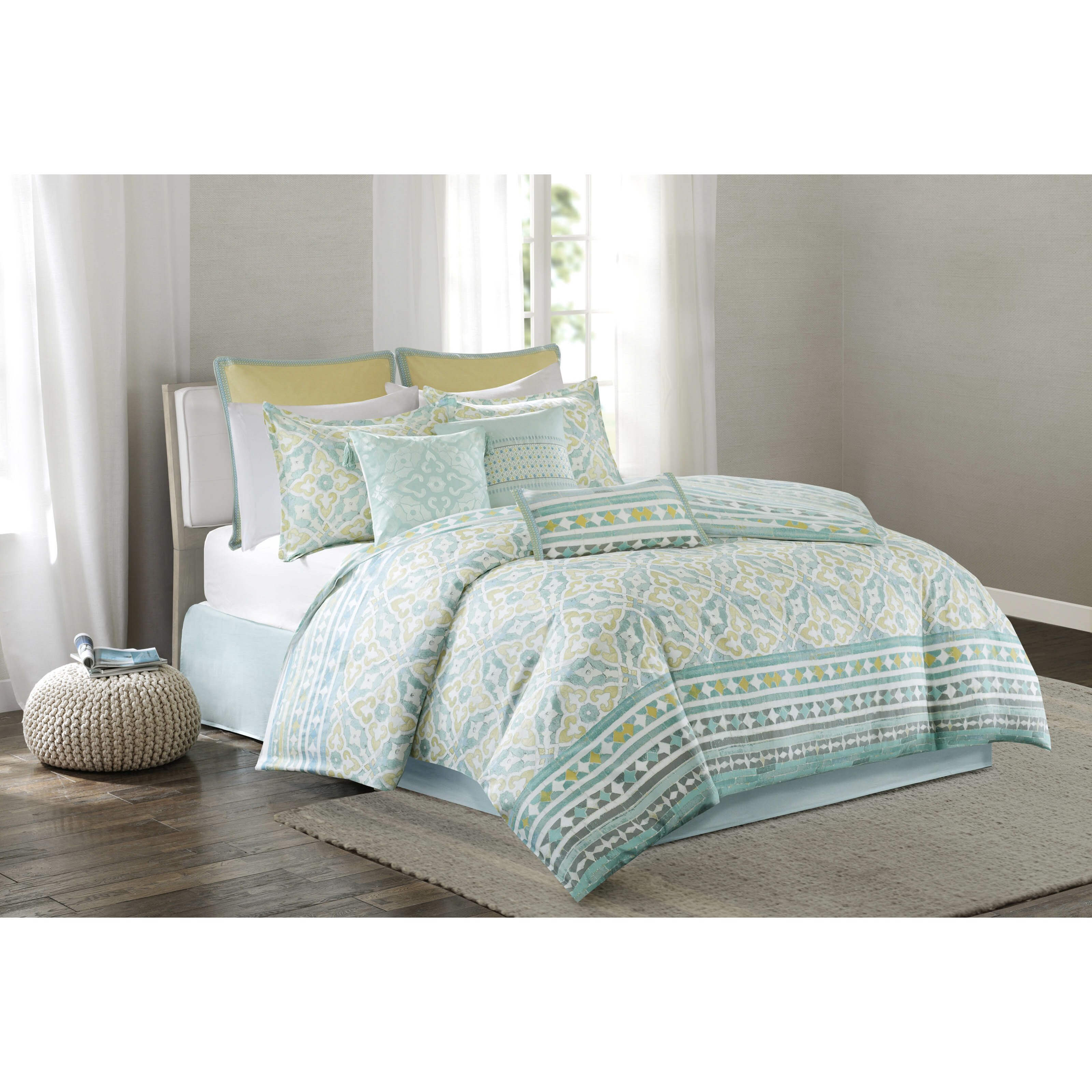 echo design Lagos Reversible Comforter Set & Reviews | Wayfair