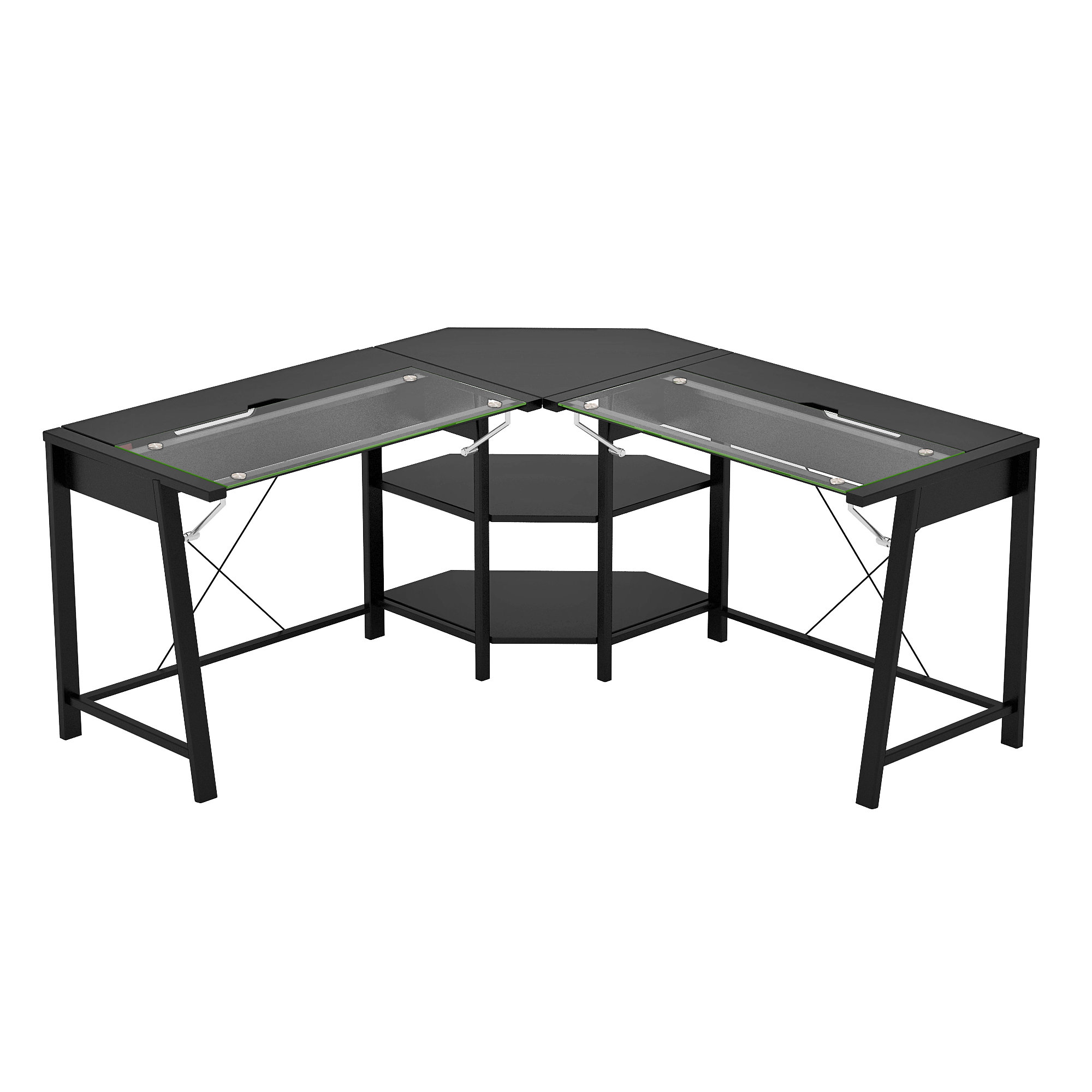 ZLine Designs Jaxson LShape Writing Desk & Reviews Wayfair