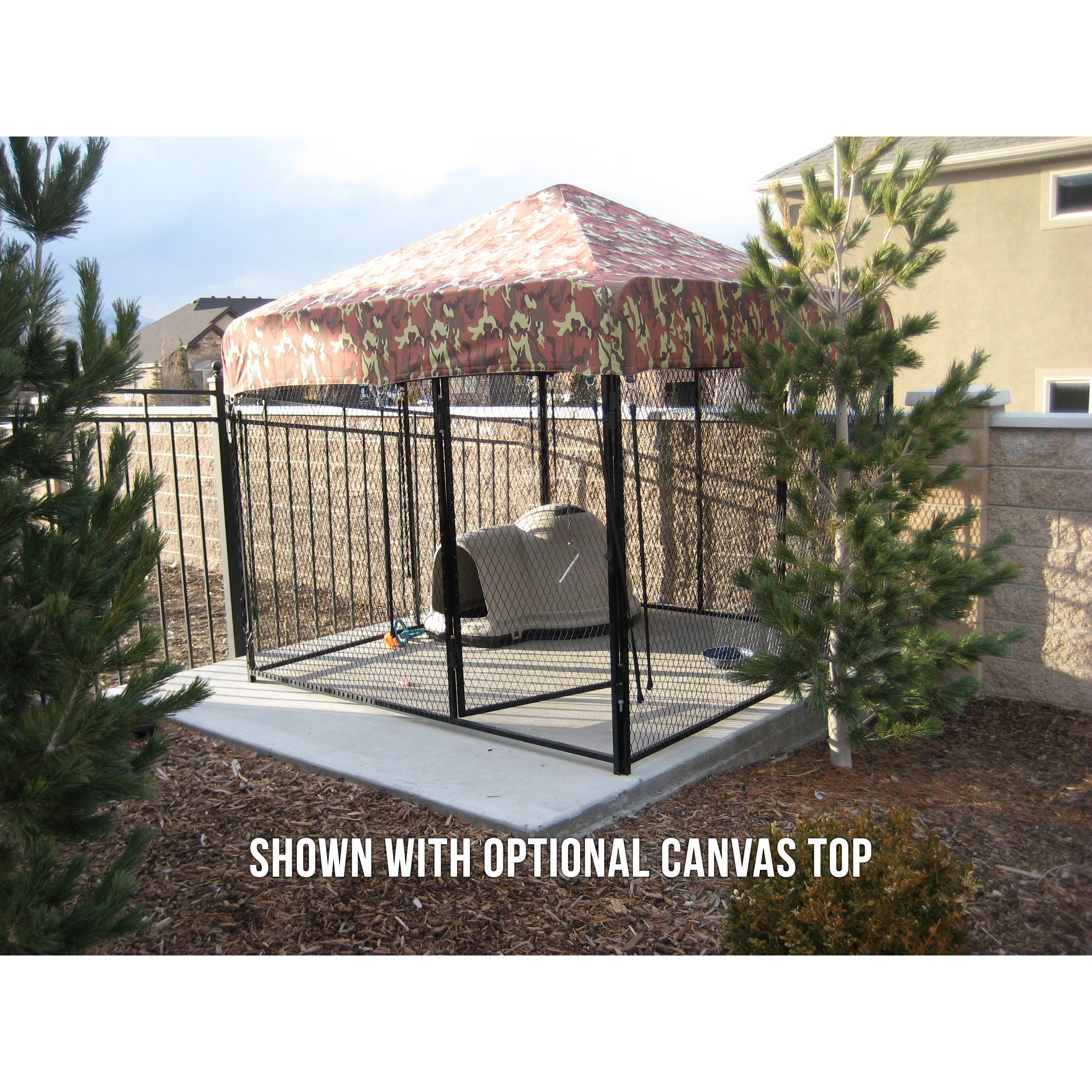 K9 Kennel Basic Expanded Metal Yard Kennel & Reviews Wayfair