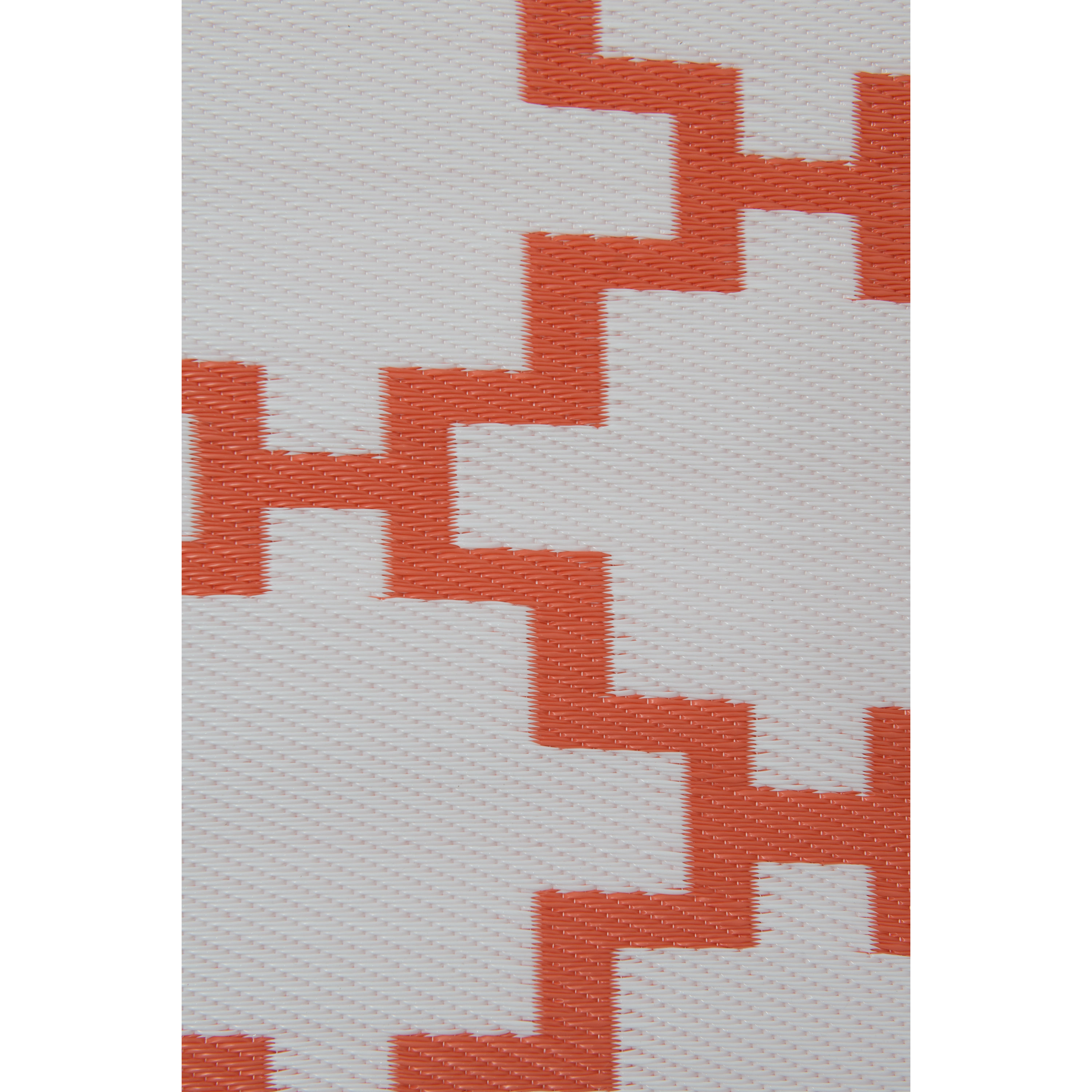 Green Decore Solitude Geometric Orange Indoor/Outdoor Area Rug Wayfair UK