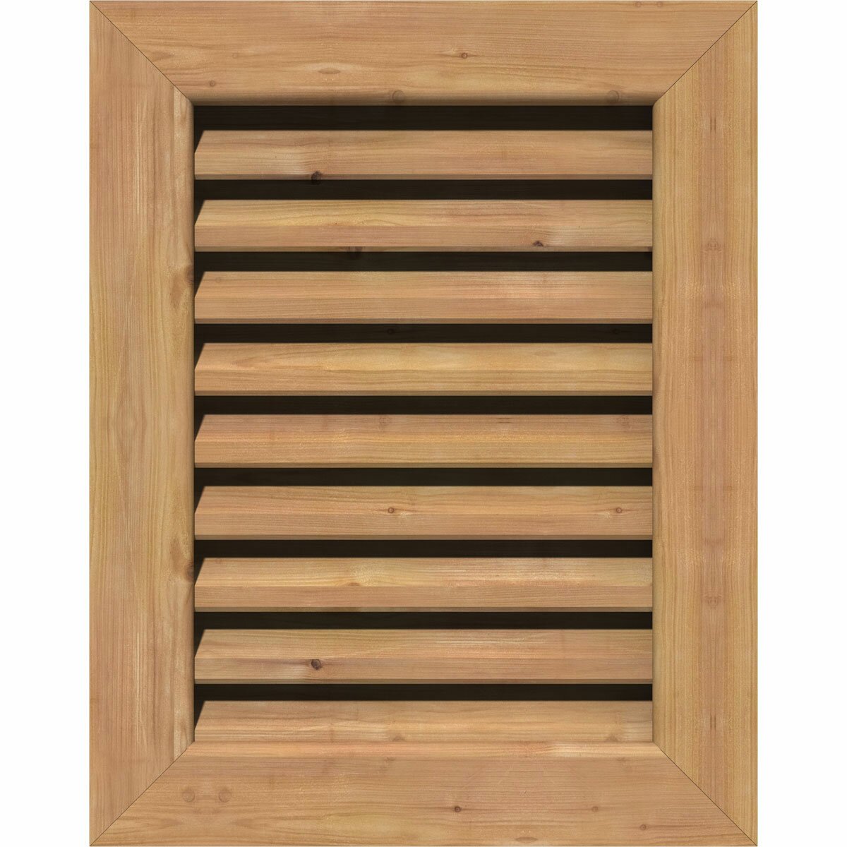 ekena millwork cedar vertical gable vent louver wayfair