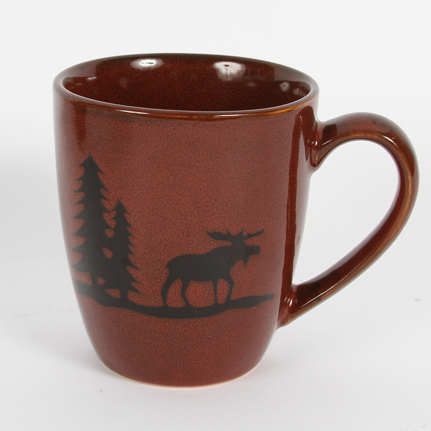 DEI Woodland River Moose Stoneware 12 Oz. Mug & Reviews Wayfair