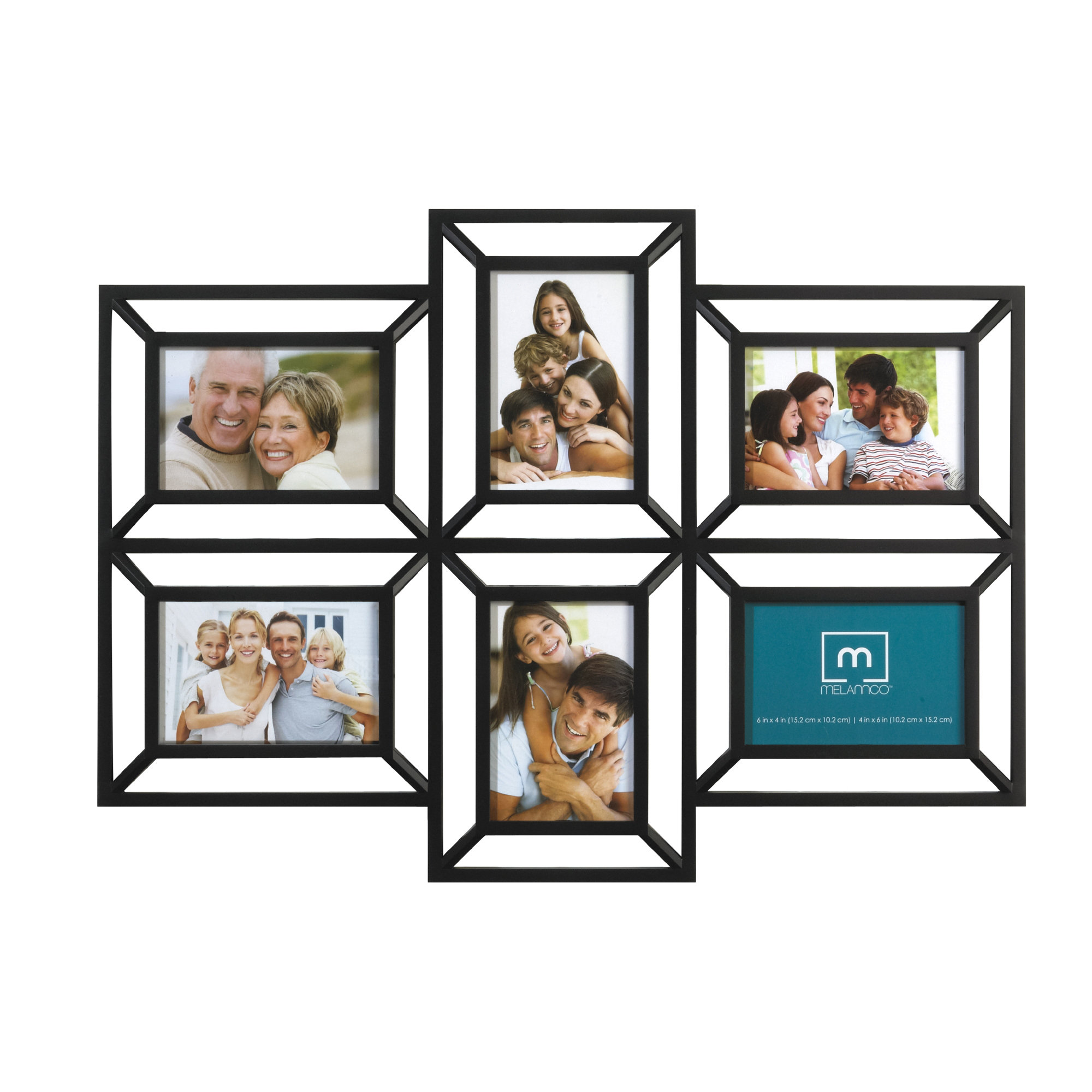 Melannco 6 Opening Collage Picture Frame & Reviews Wayfair