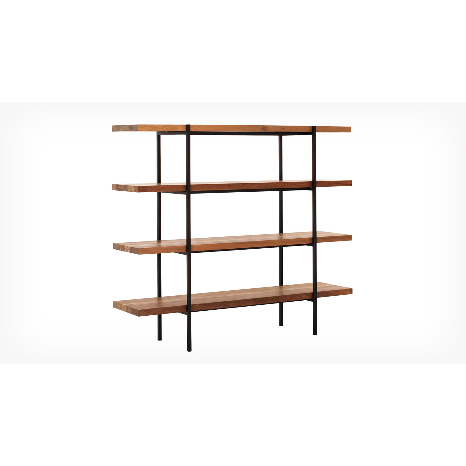 52" H Four Shelf 52" Etagere Bookcase AllModern