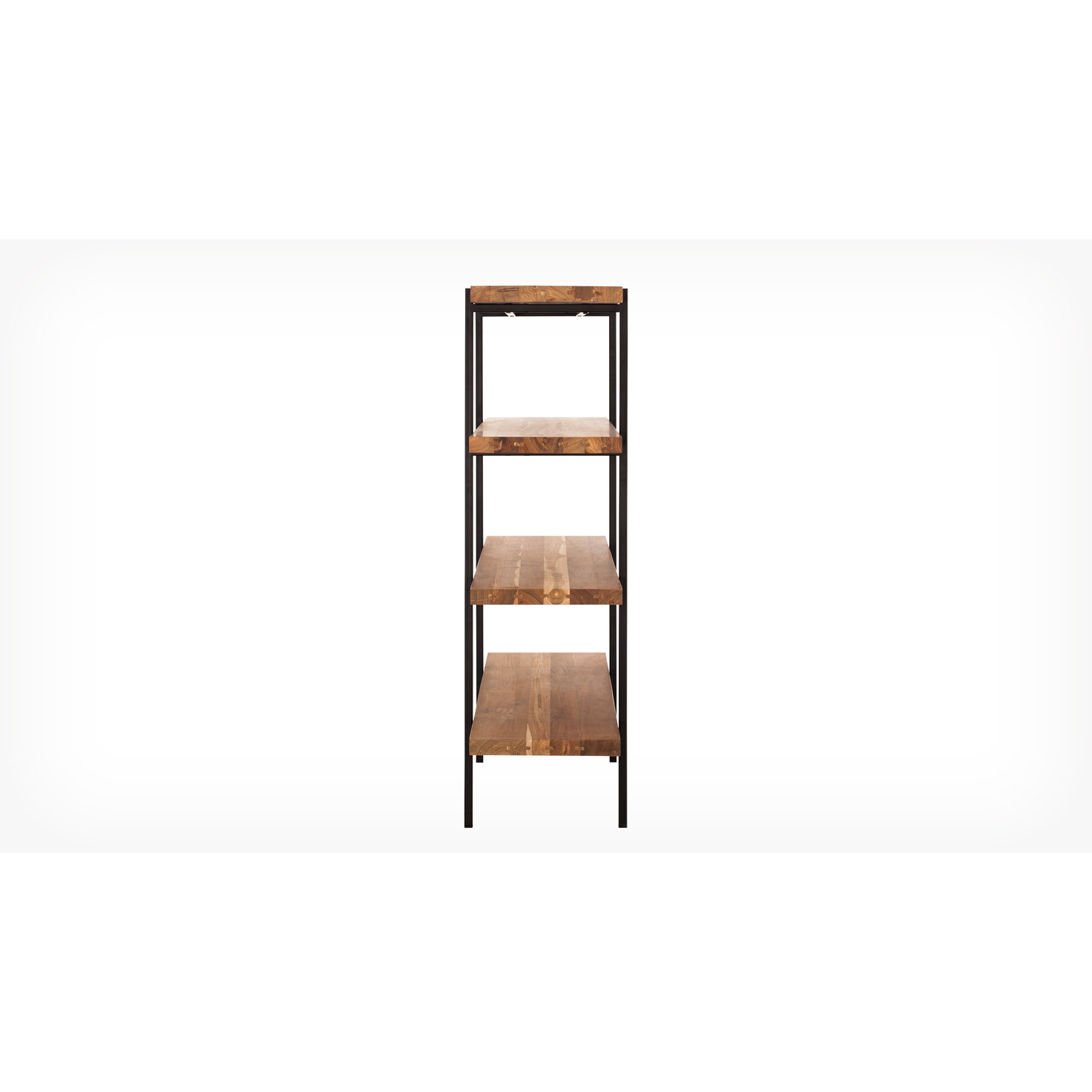 52" H Four Shelf 52" Etagere Bookcase AllModern