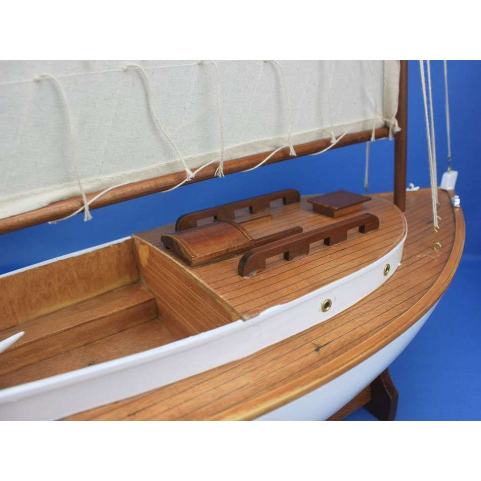 Handcrafted Nautical Decor Cape Cod Cat Limited Sail Model Boat Wayfair