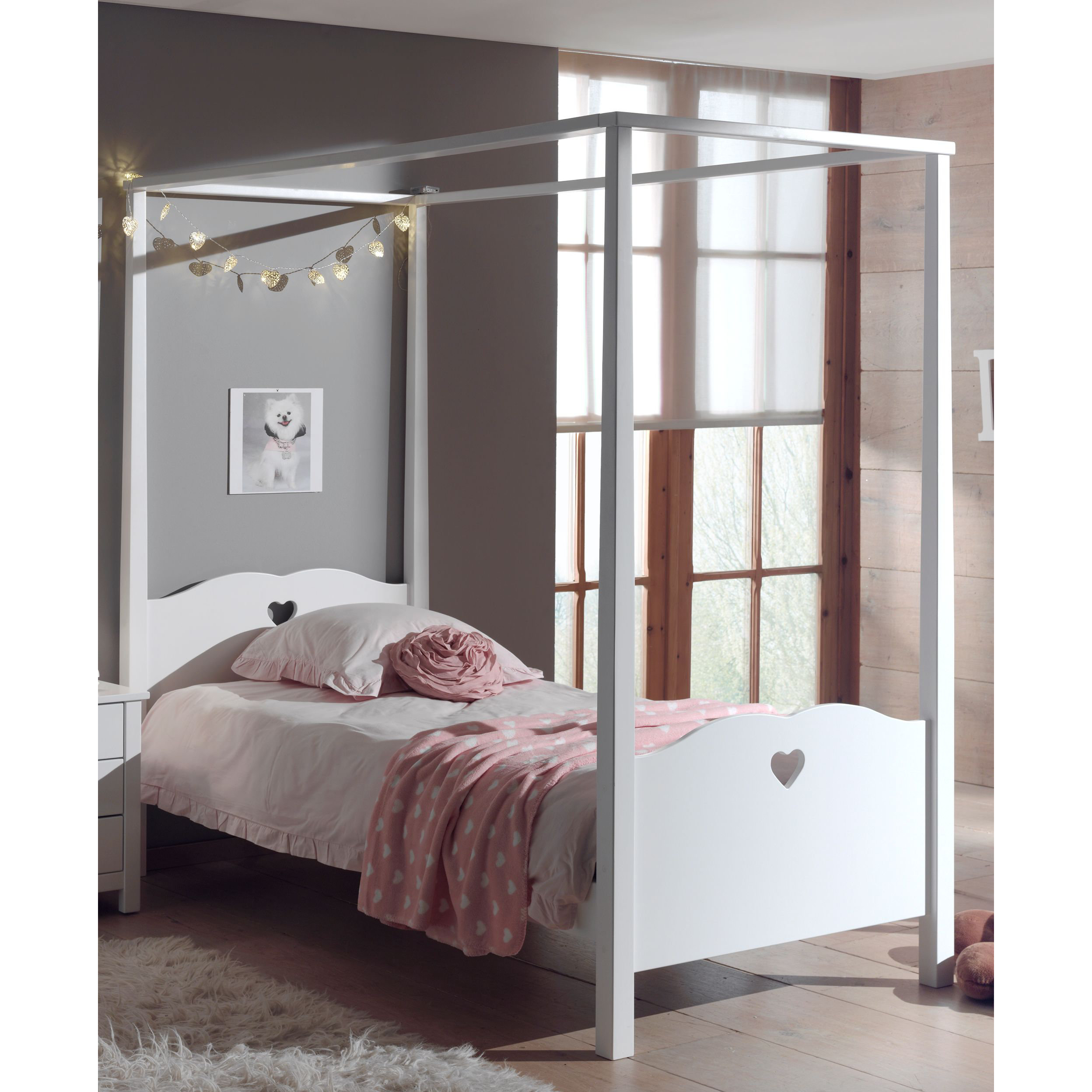 Vipack European Single Canopy Bed Wayfair UK