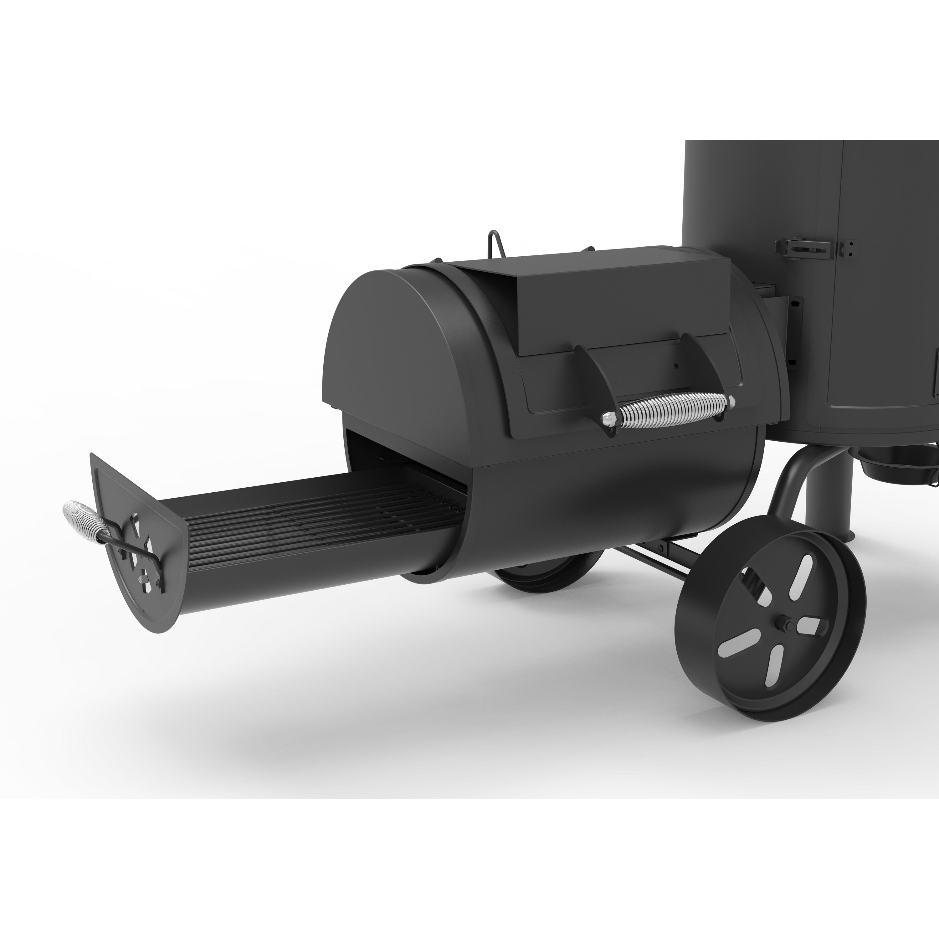 DynaGlo Signature Series Vertical Char Offset Charcoal Smoker and