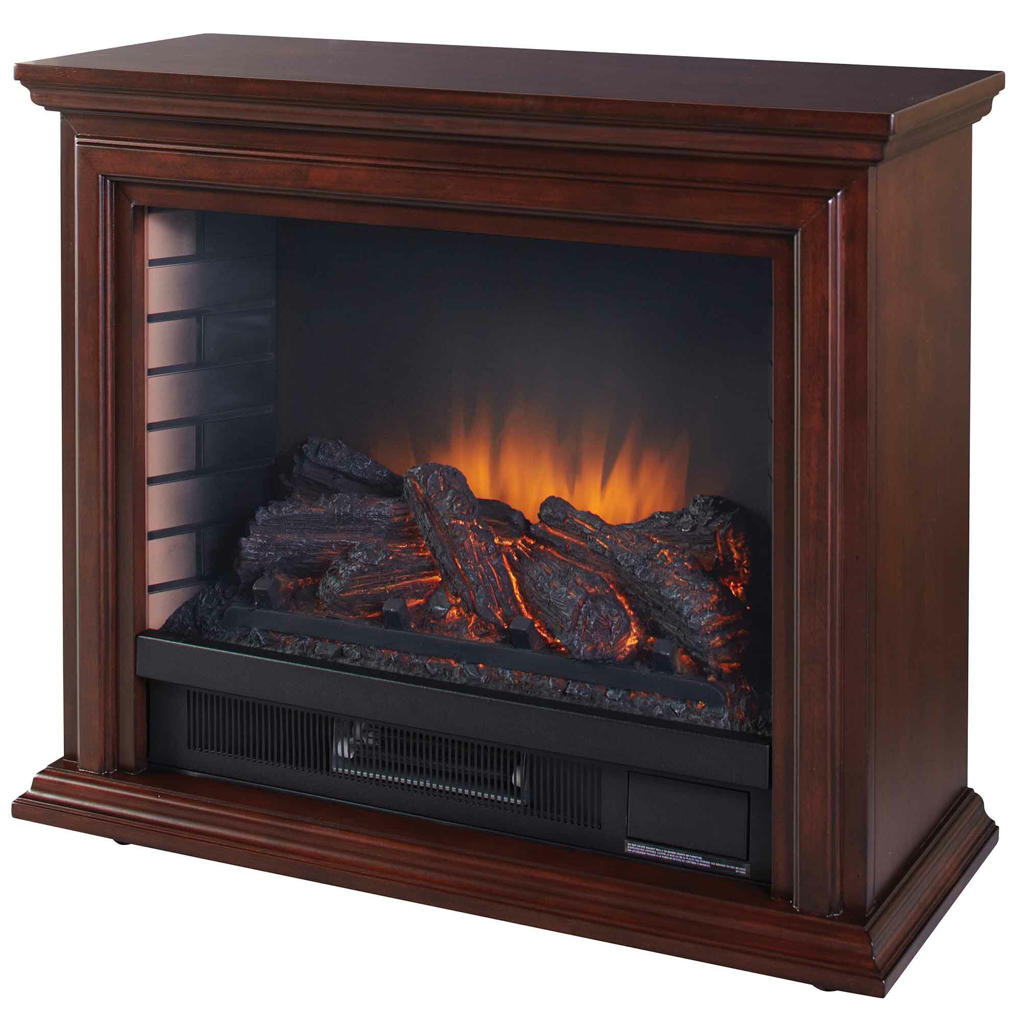 Pleasant Hearth Mobile Electric Fireplace & Reviews Wayfair