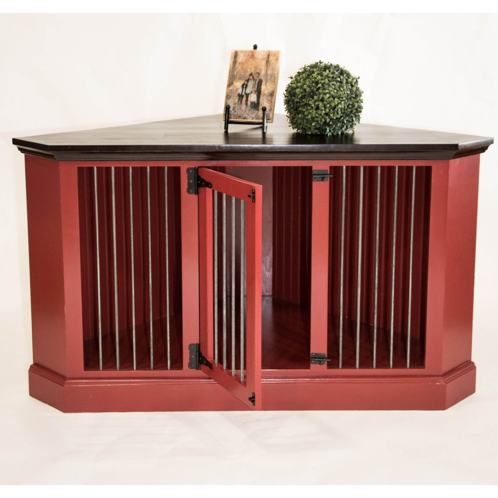 Eagle Furniture Manufacturing Cozy K9 Medium Corner Credenza Pet Crate