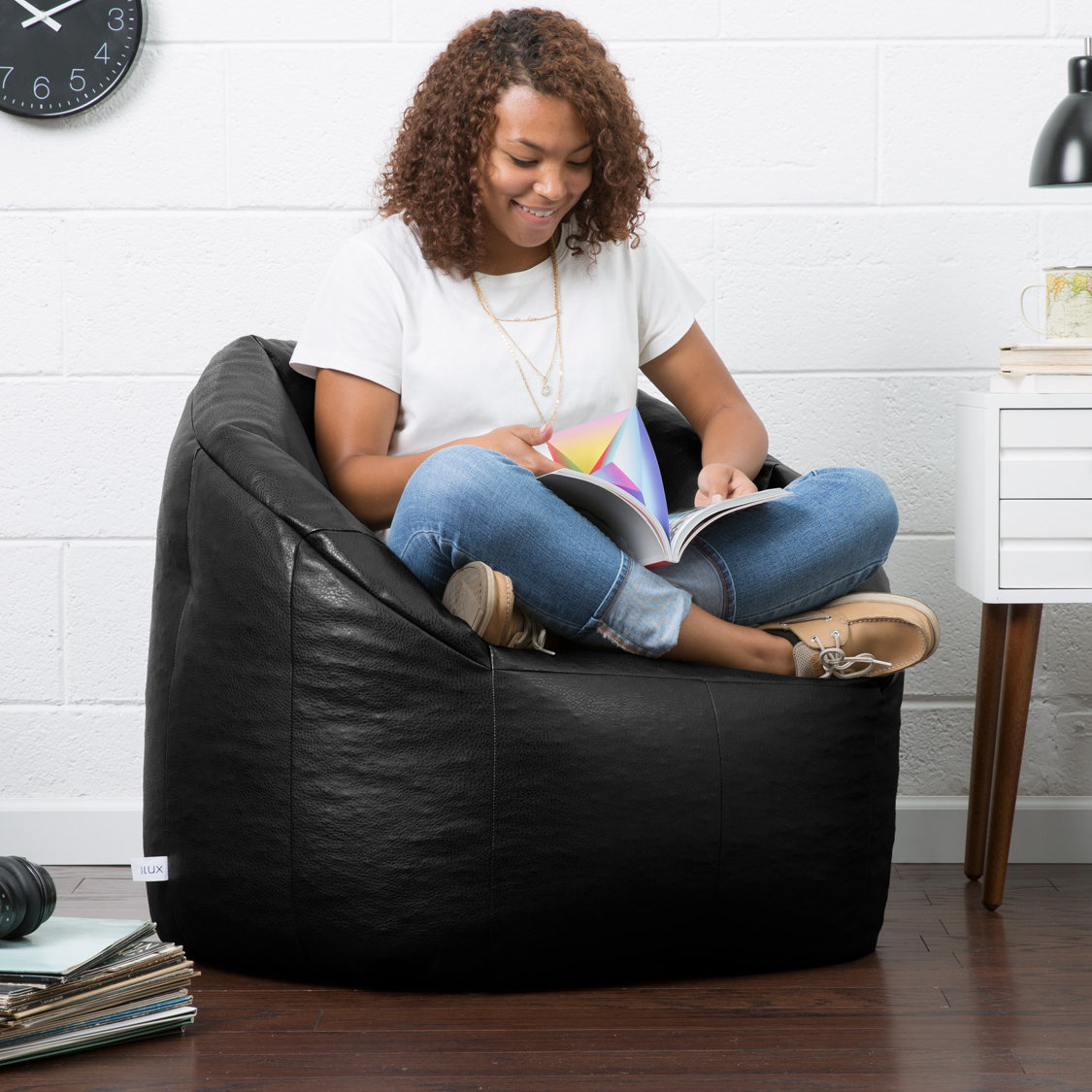 Comfort Research Big Joe Milano Bean Bag Lounger & Reviews Wayfair
