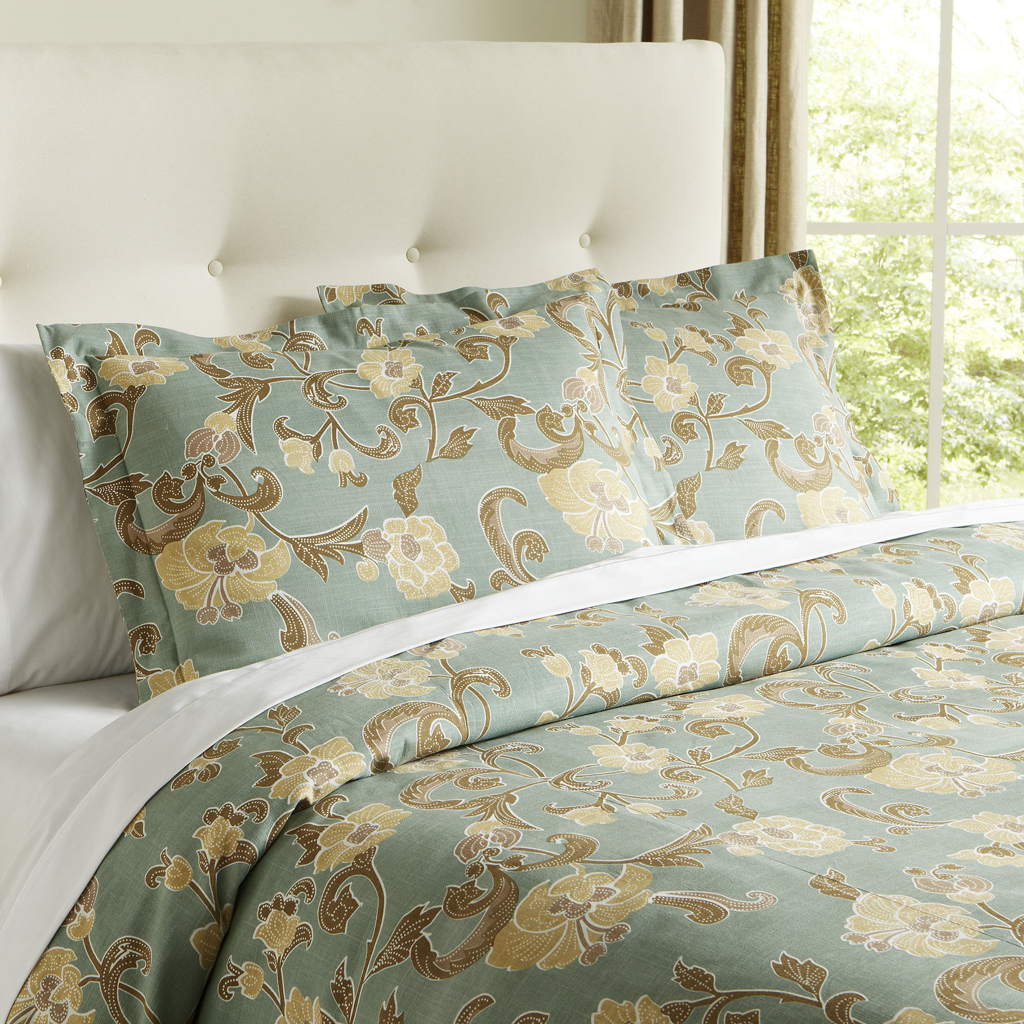 Birch Lane Callie Blue & Ivory Bedding Collection & Reviews Birch Lane