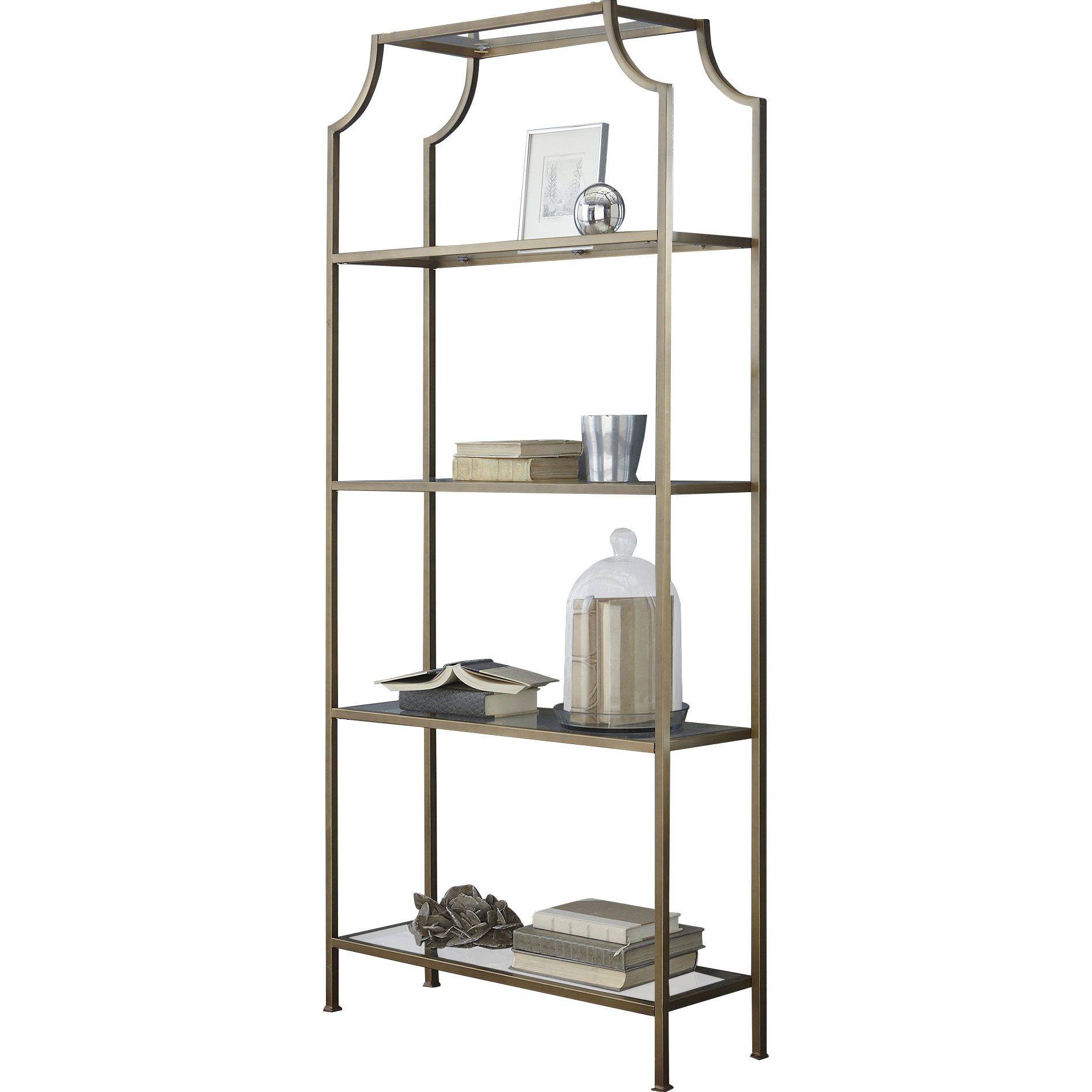 Birch Lane Buchanan 80" Etagere Bookcase & Reviews | Birch Lane