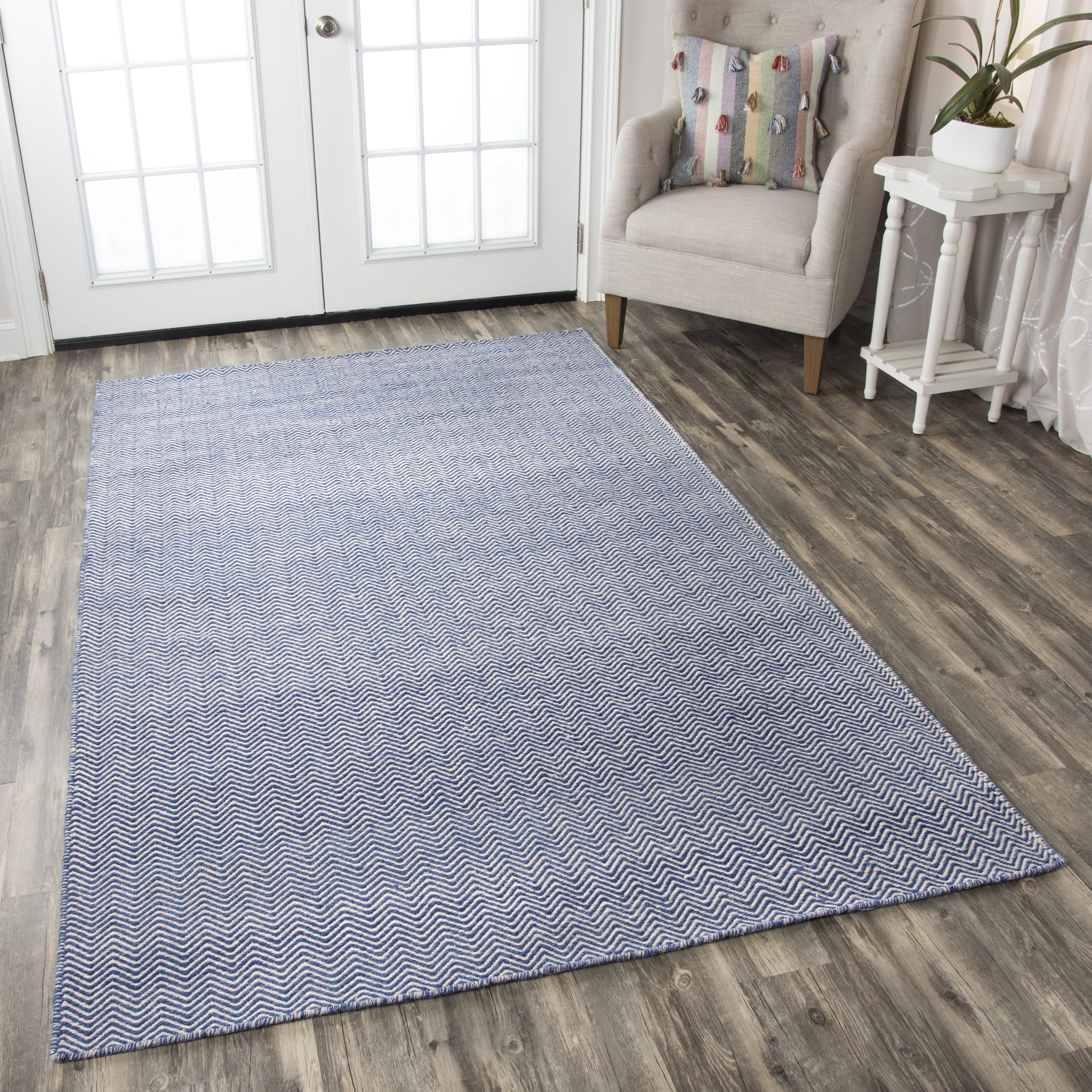 Birch Lane Ava Blue Rug & Reviews | Birch Lane