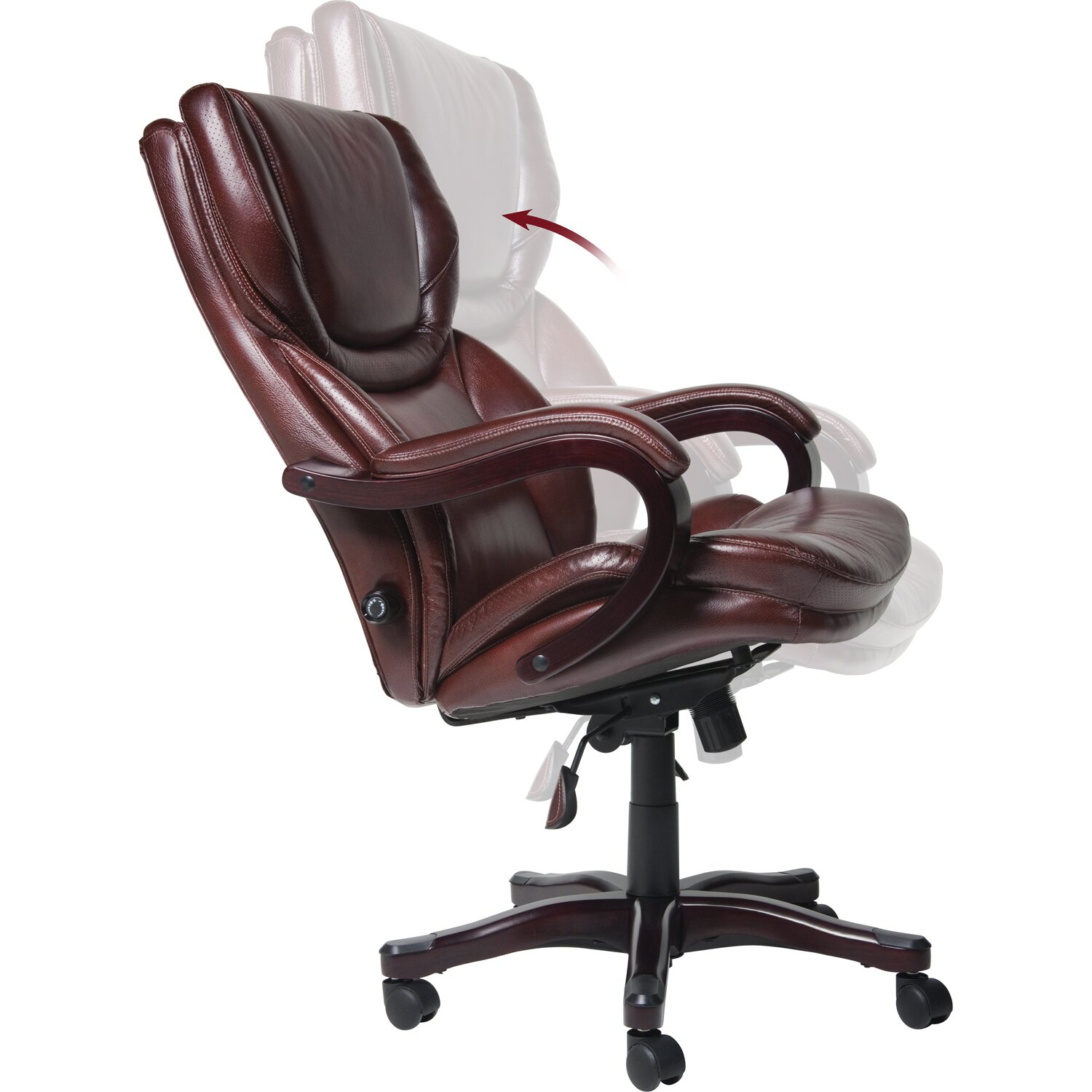 Serta At Home High Back Executive Chair Reviews Wayfair   Serta At Home High Back Executive Chair 