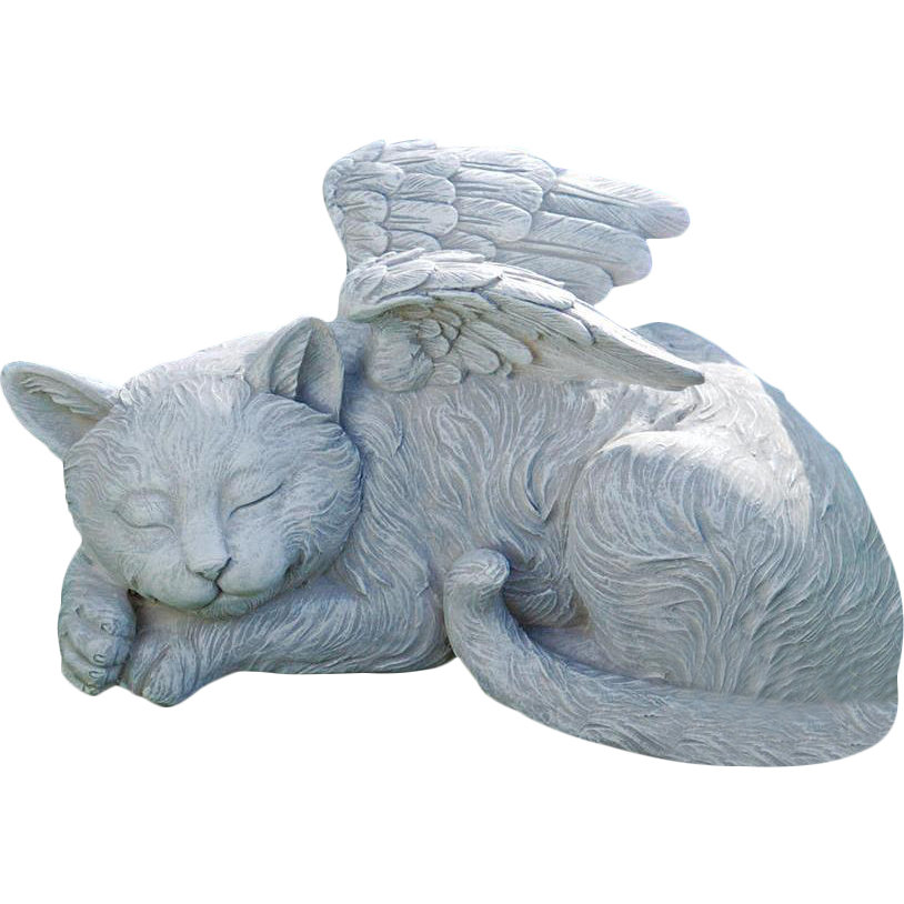Design Toscano Garden Division Cat Angel Statue & Reviews Wayfair.co.uk