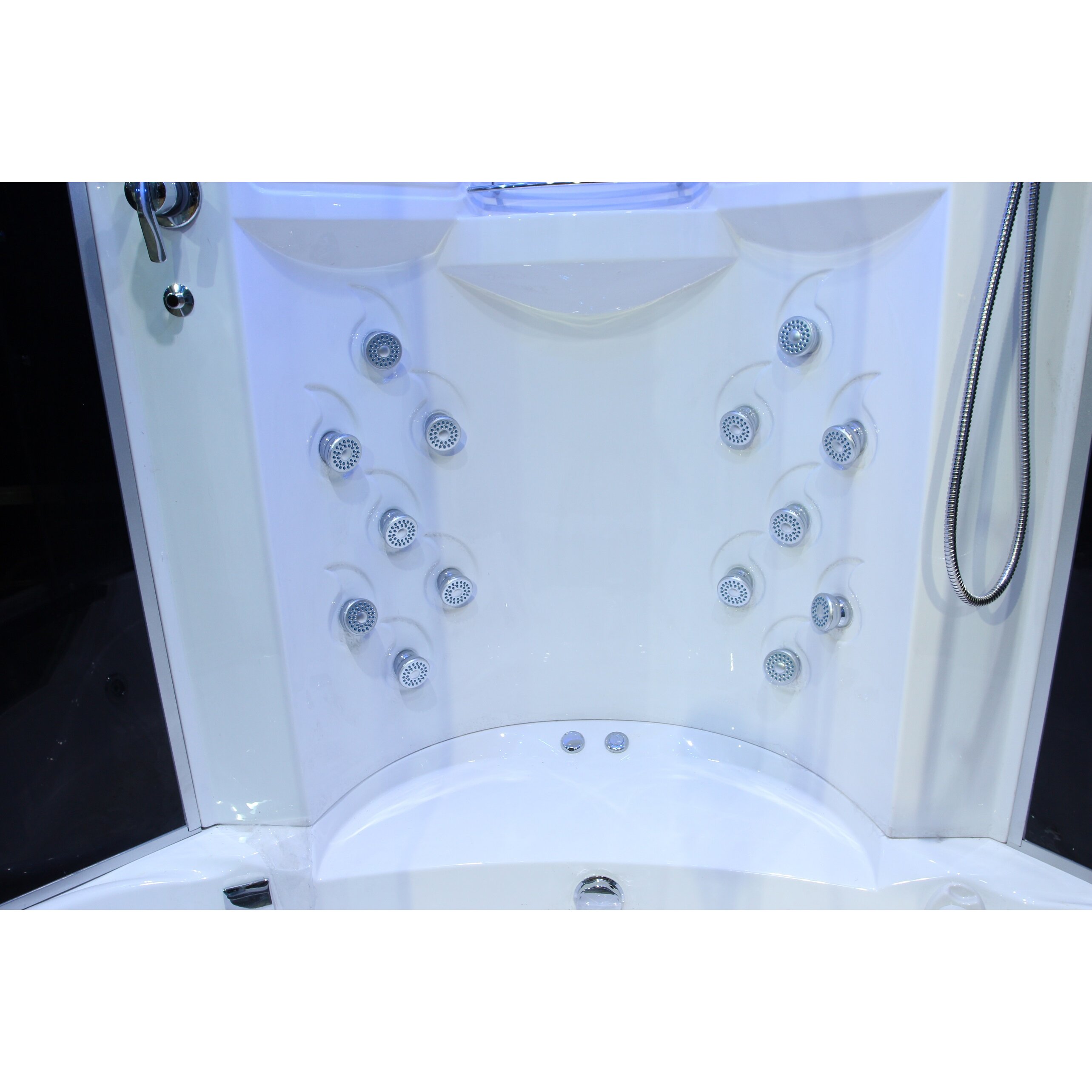 Eagle Bath Sliding Door Steam Shower Enclosure Unit & Reviews | Wayfair