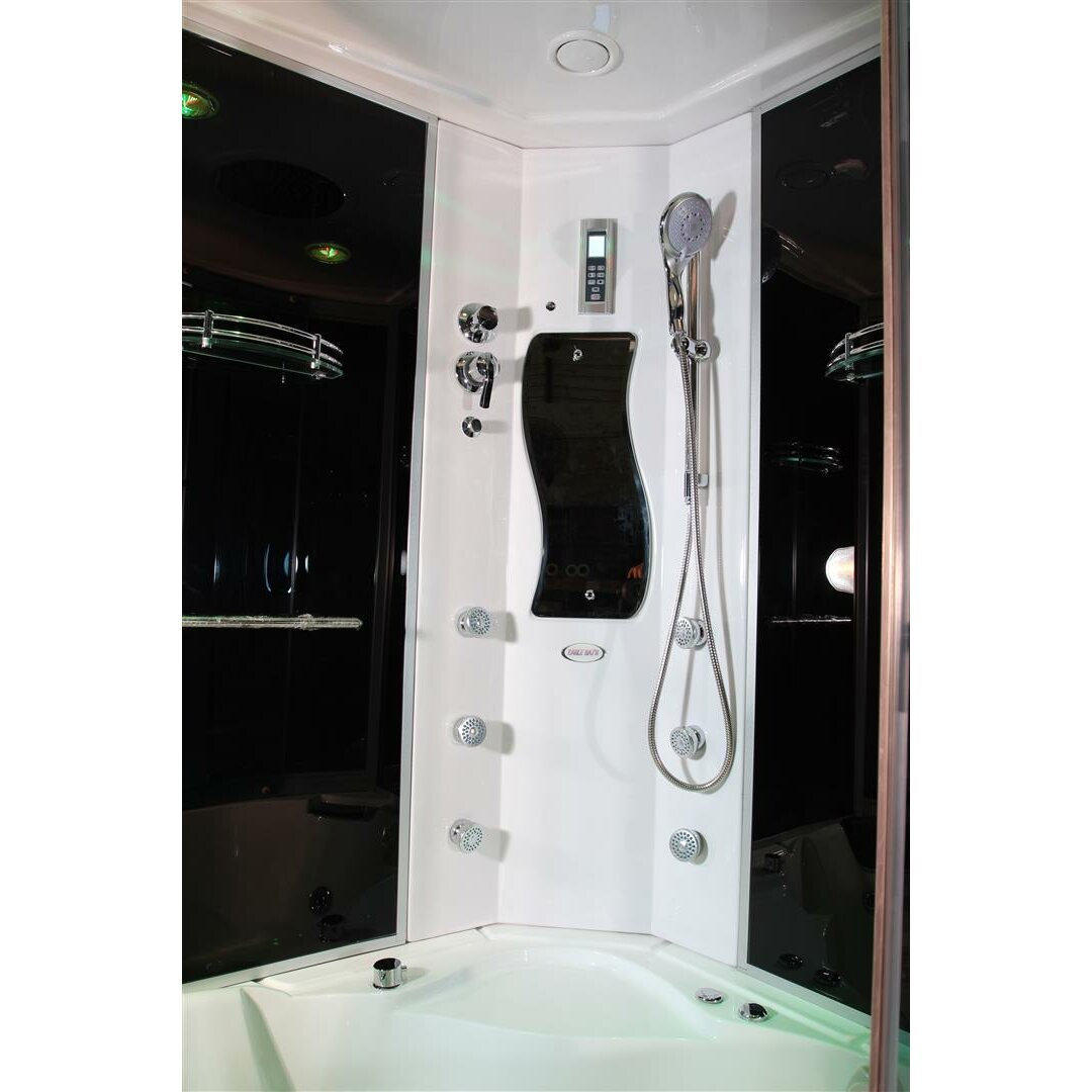 Eagle Bath Sliding Door Steam Shower Enclosure Unit | Wayfair