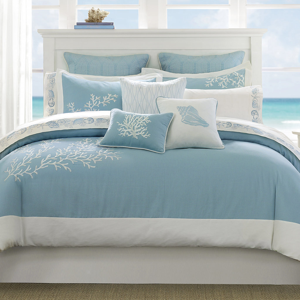100 Cotton Duvet Cover Sets You Ll Love Wayfair Coastline 3 Piece Duvet Cover Set