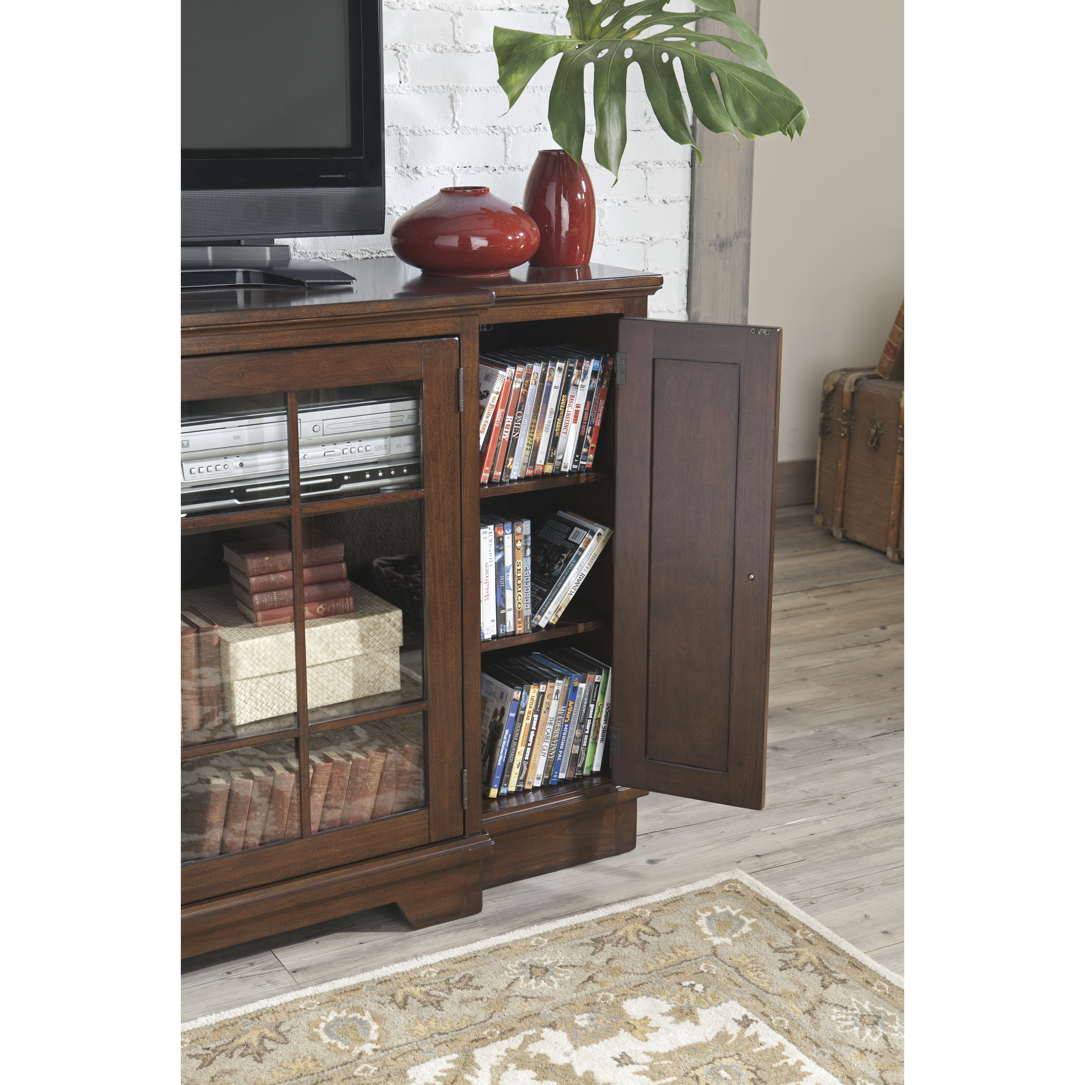 Signature Design by Ashley Harsen TV Stand & Reviews | Wayfair
