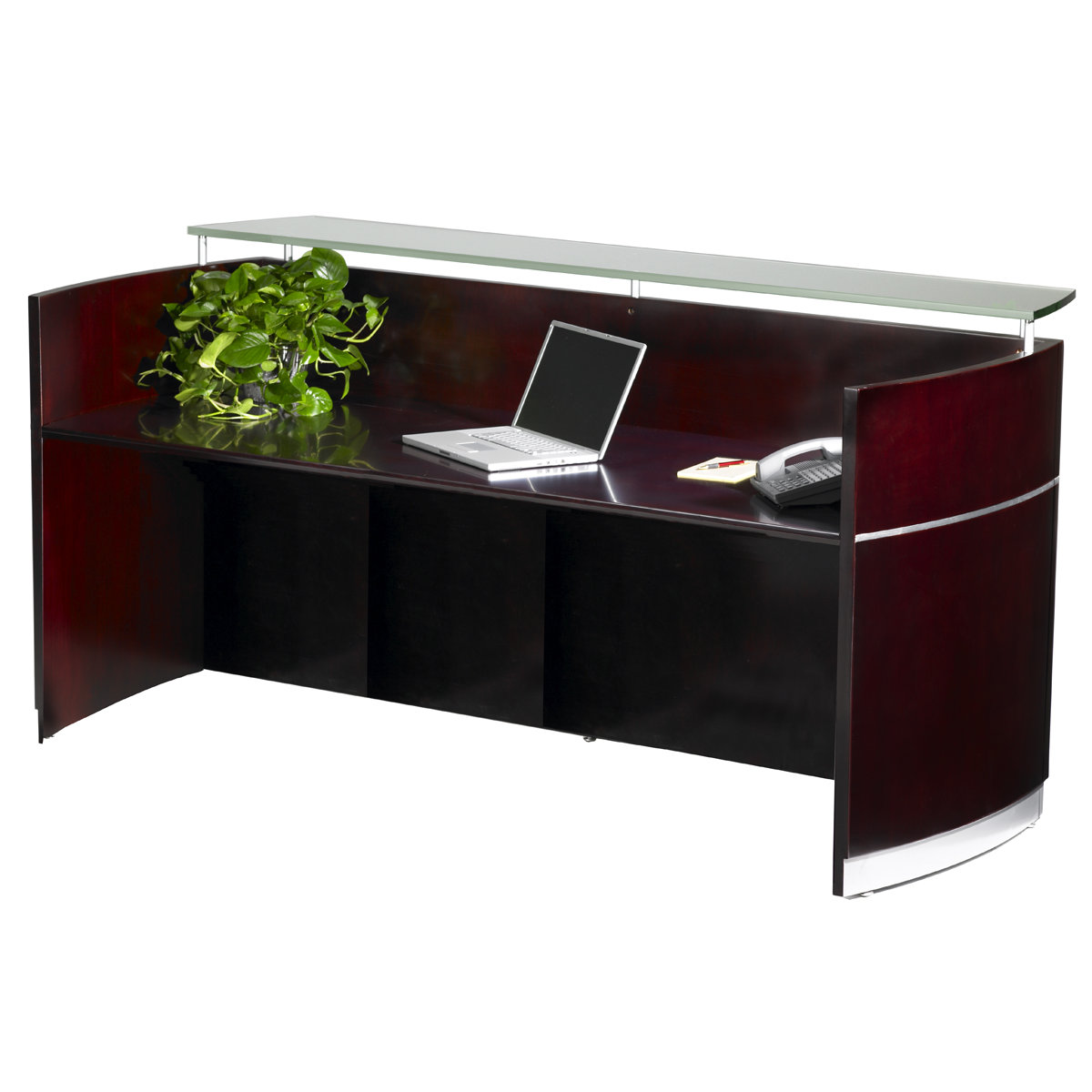 Mayline Reception Desk mayline napoli rectangular reception desk reviews wayfair Mayline Reception Desk mayline napoli rectangular reception desk reviews wayfair