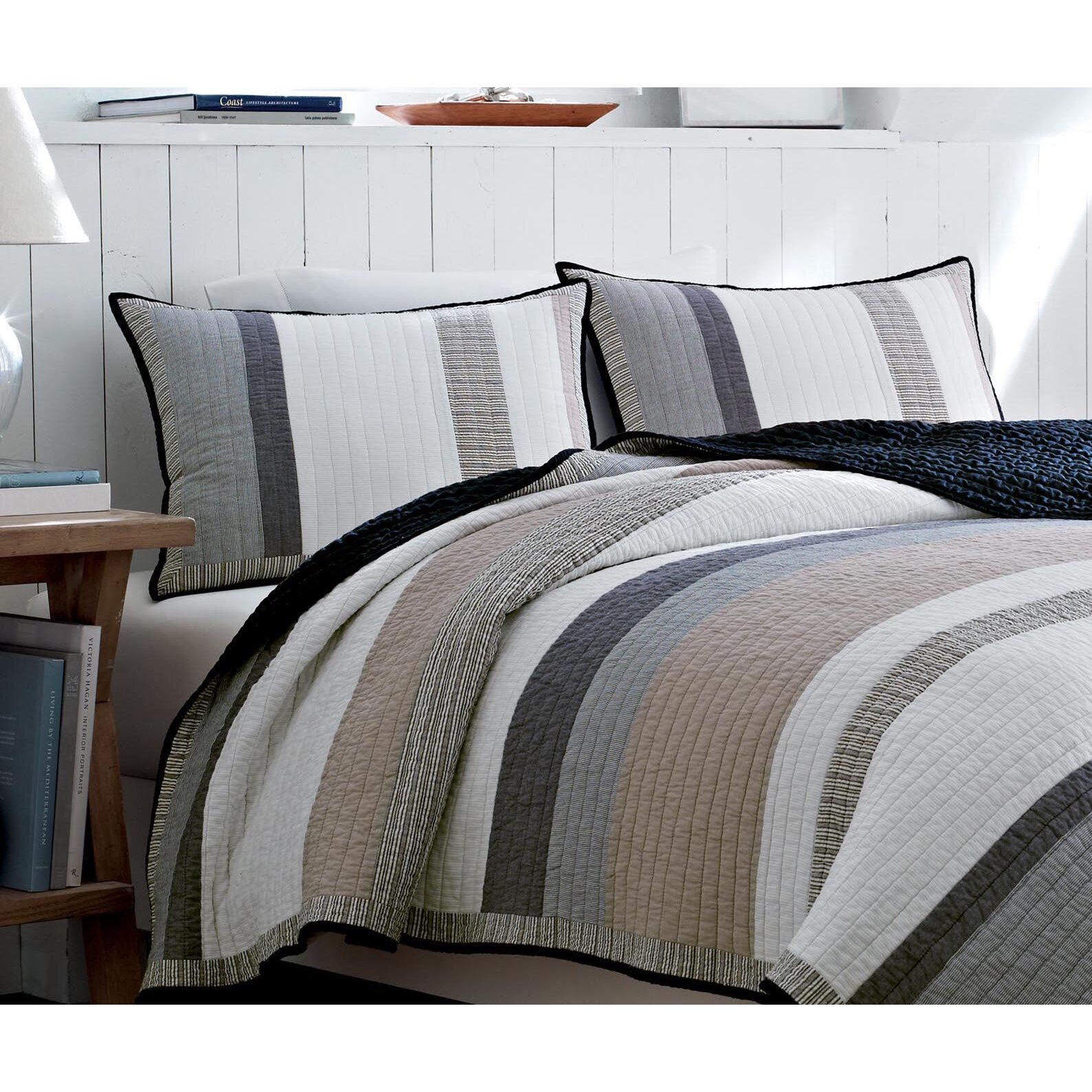 Nautica Tideway Cotton Reversible Quilt & Reviews | Wayfair