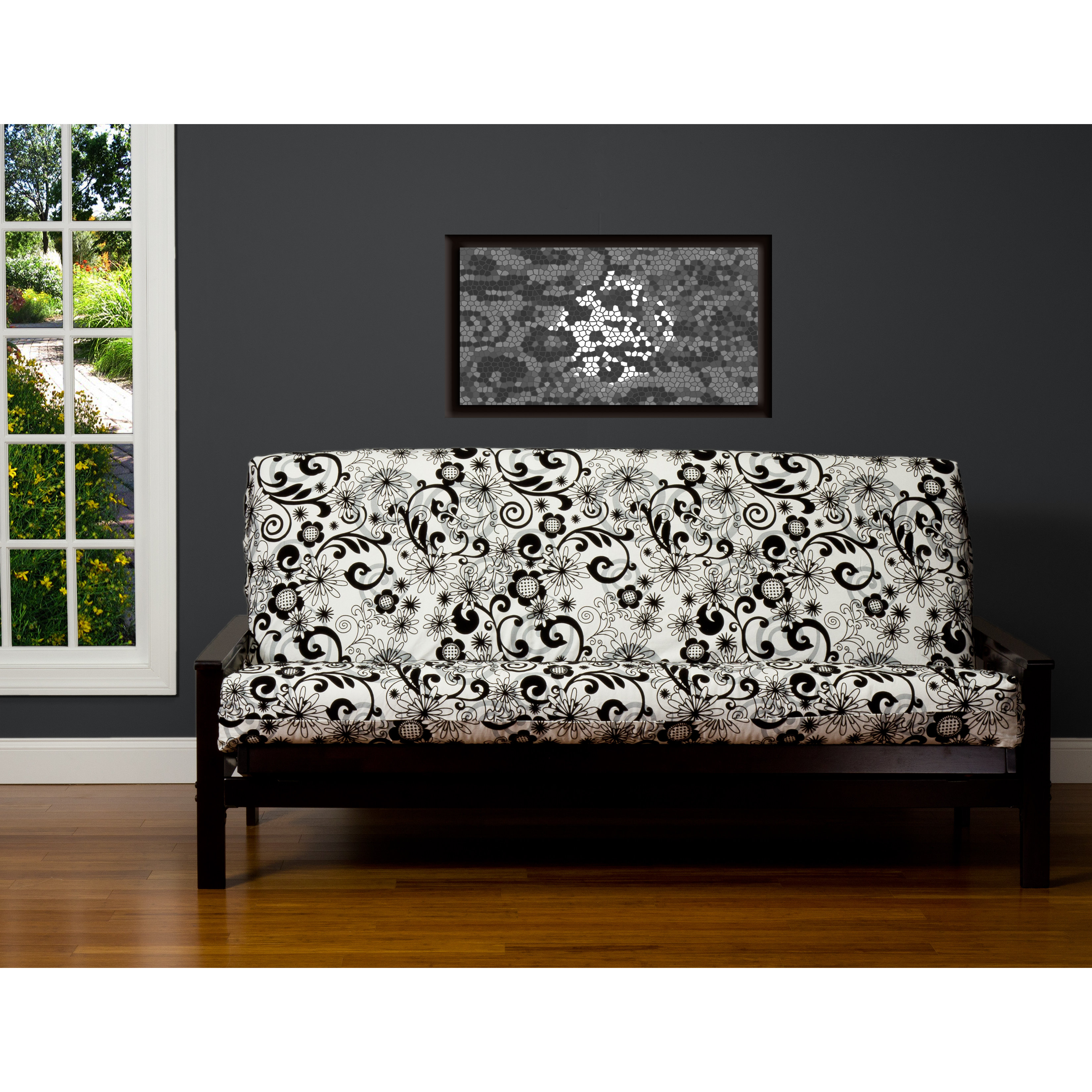 Siscovers Efflorescence Full Futon Slipcover & Reviews Wayfair