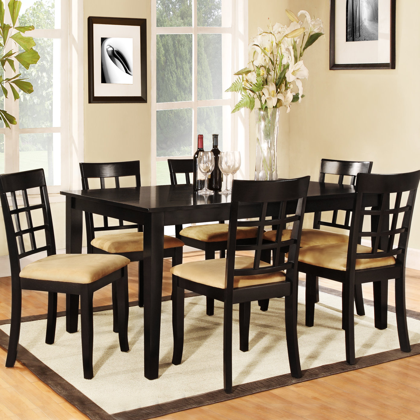 Kingstown Home 7 Piece Dining Set & Reviews Wayfair