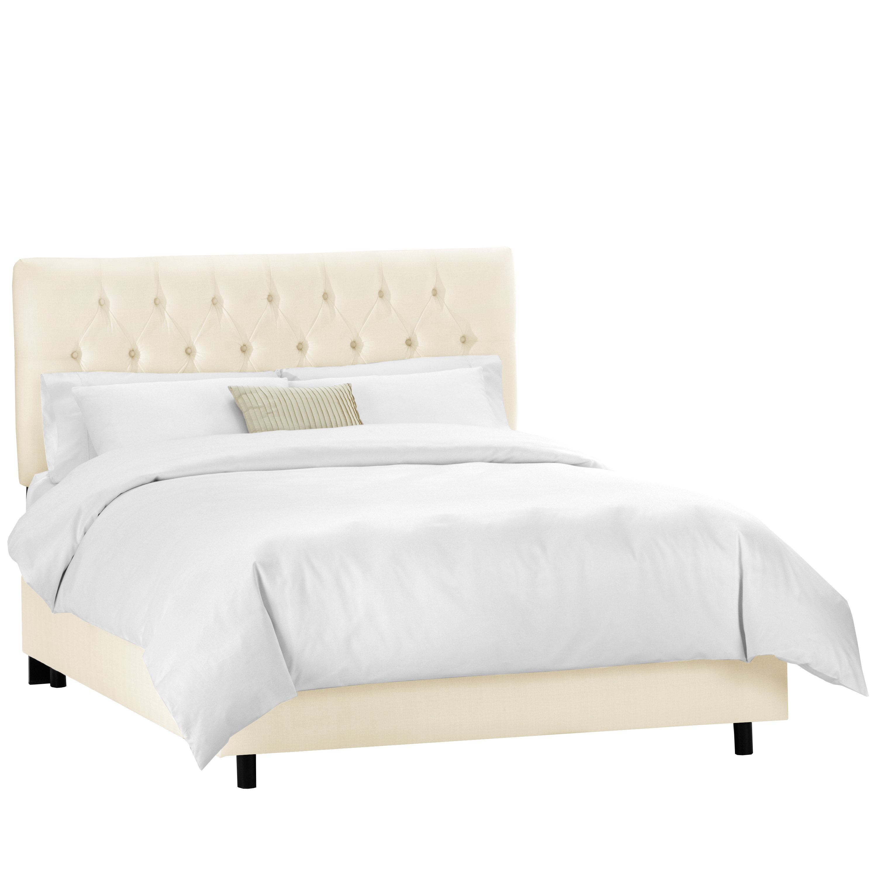 Wayfair Custom Upholstery Bridget Upholstered Panel Bed & Reviews