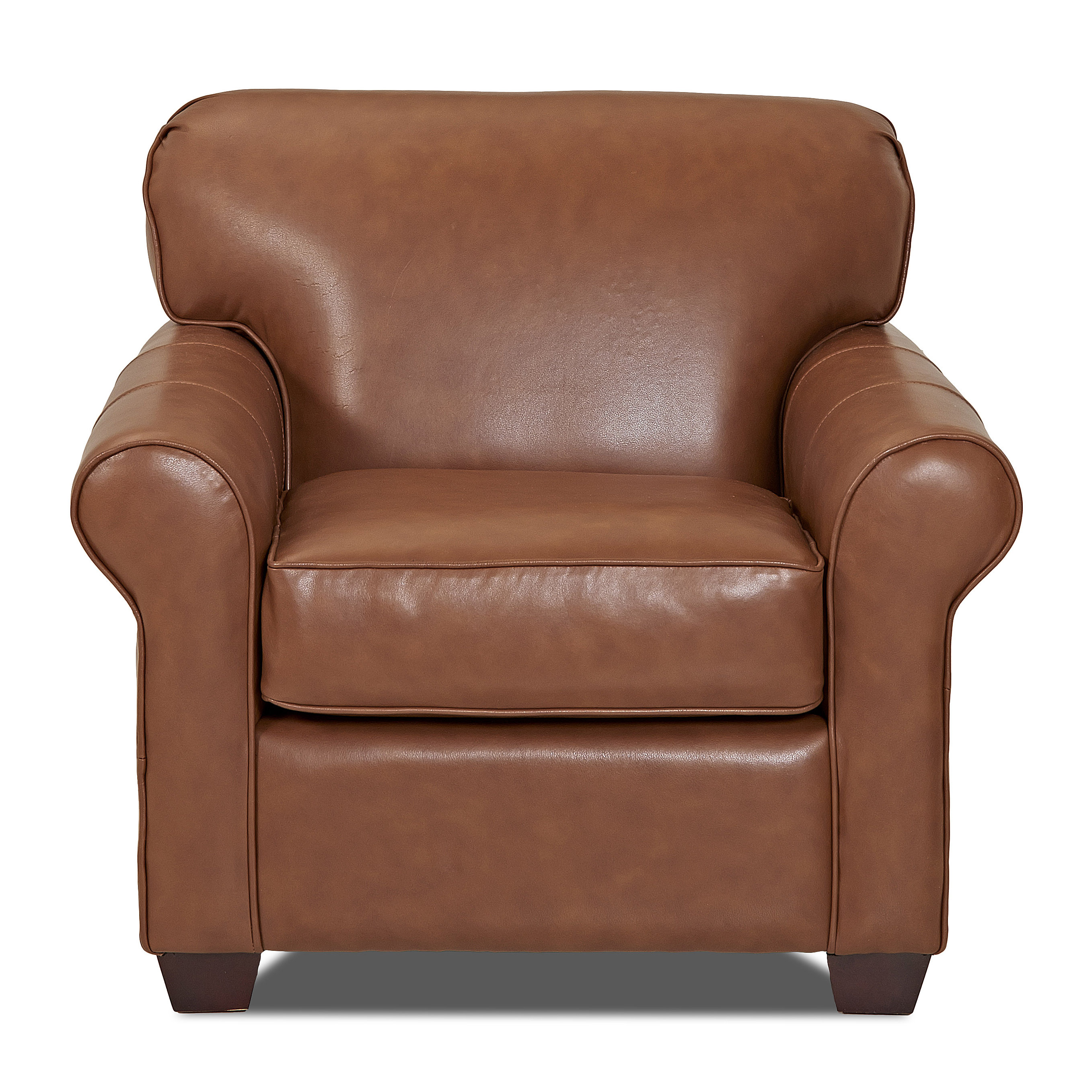 Wayfair Custom Upholstery Jennifer Leather Club Chair & Reviews Wayfair