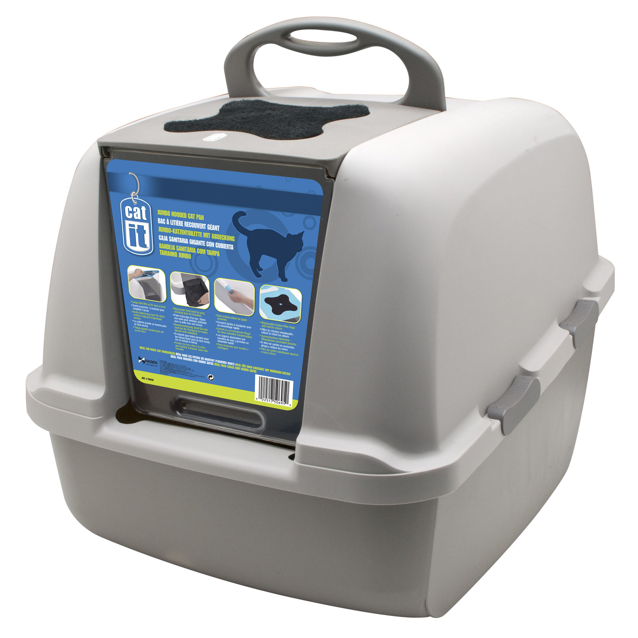 Hagen Catit Jumbo Cat Litter Pan & Reviews Wayfair