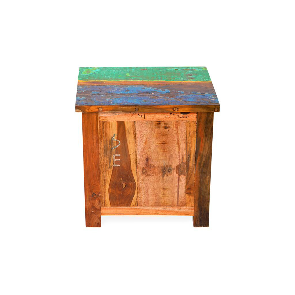 EcoChic Lifestyles First Mate Reclaimed Wood Side Table & Reviews Wayfair