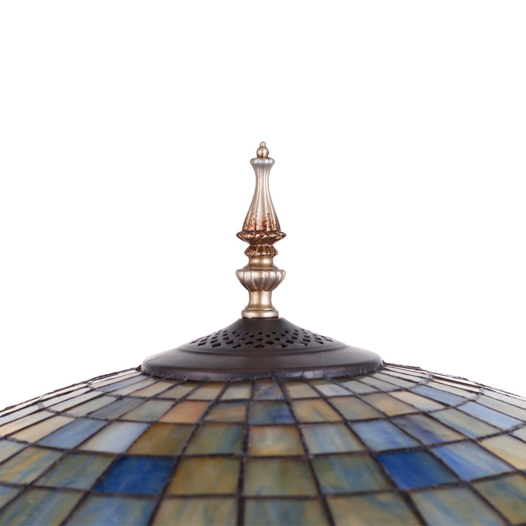 River of Goods Stained Glass 28" Table Lamp Wayfair