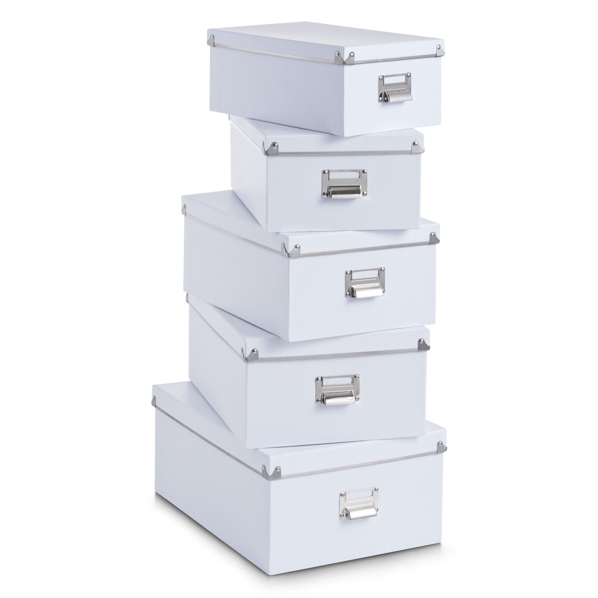 Zeller 5Piece Storage Box Set & Reviews Wayfair.co.uk