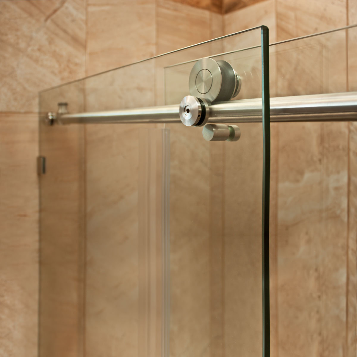 Lesscare Ultra C 72 X 76 Single Sliding Shower Door Reviews Lesscare Ultra C 72 X 76 Single