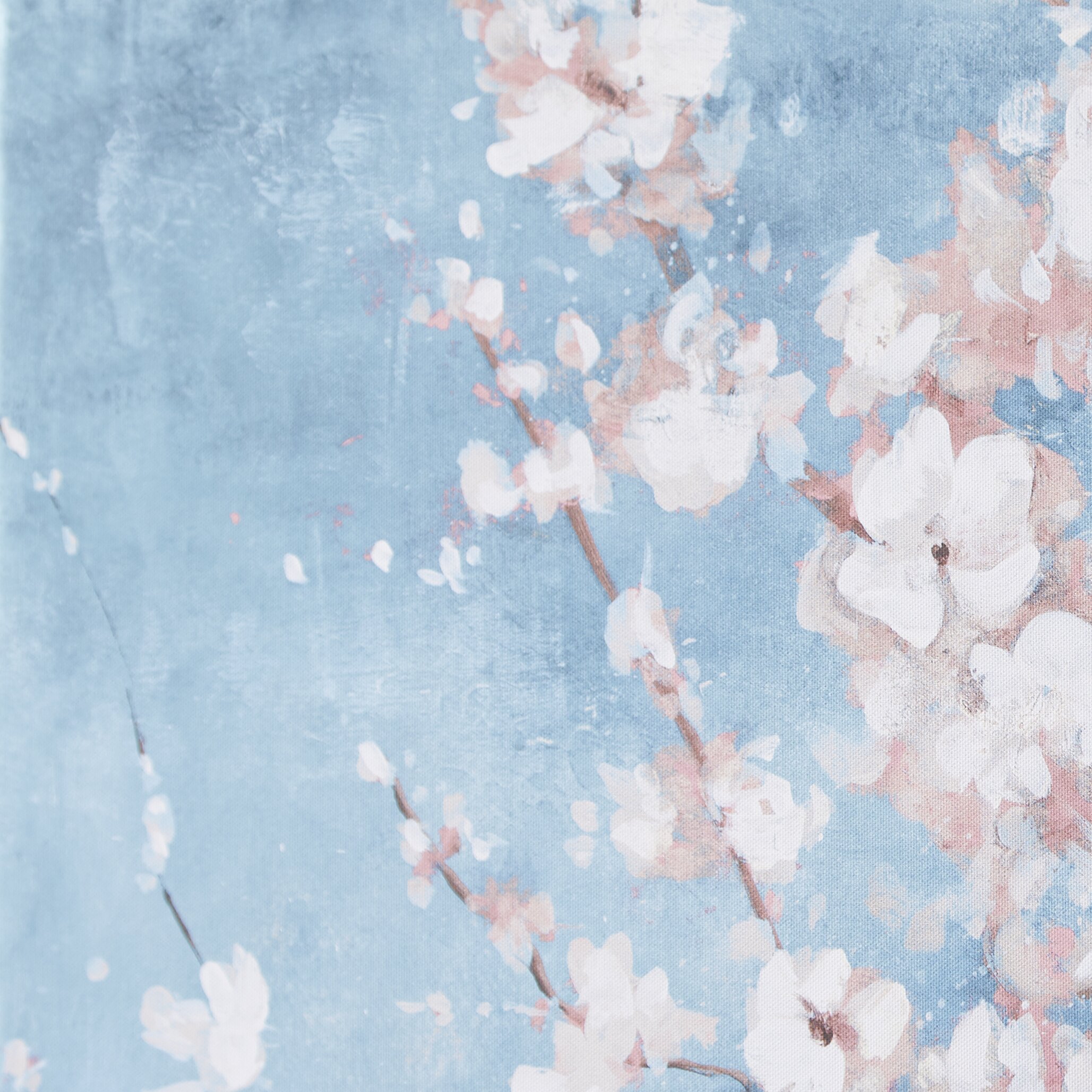 Portfolio Canvas Into the Cherry Blossom Teal by Bridges Painting Print ...